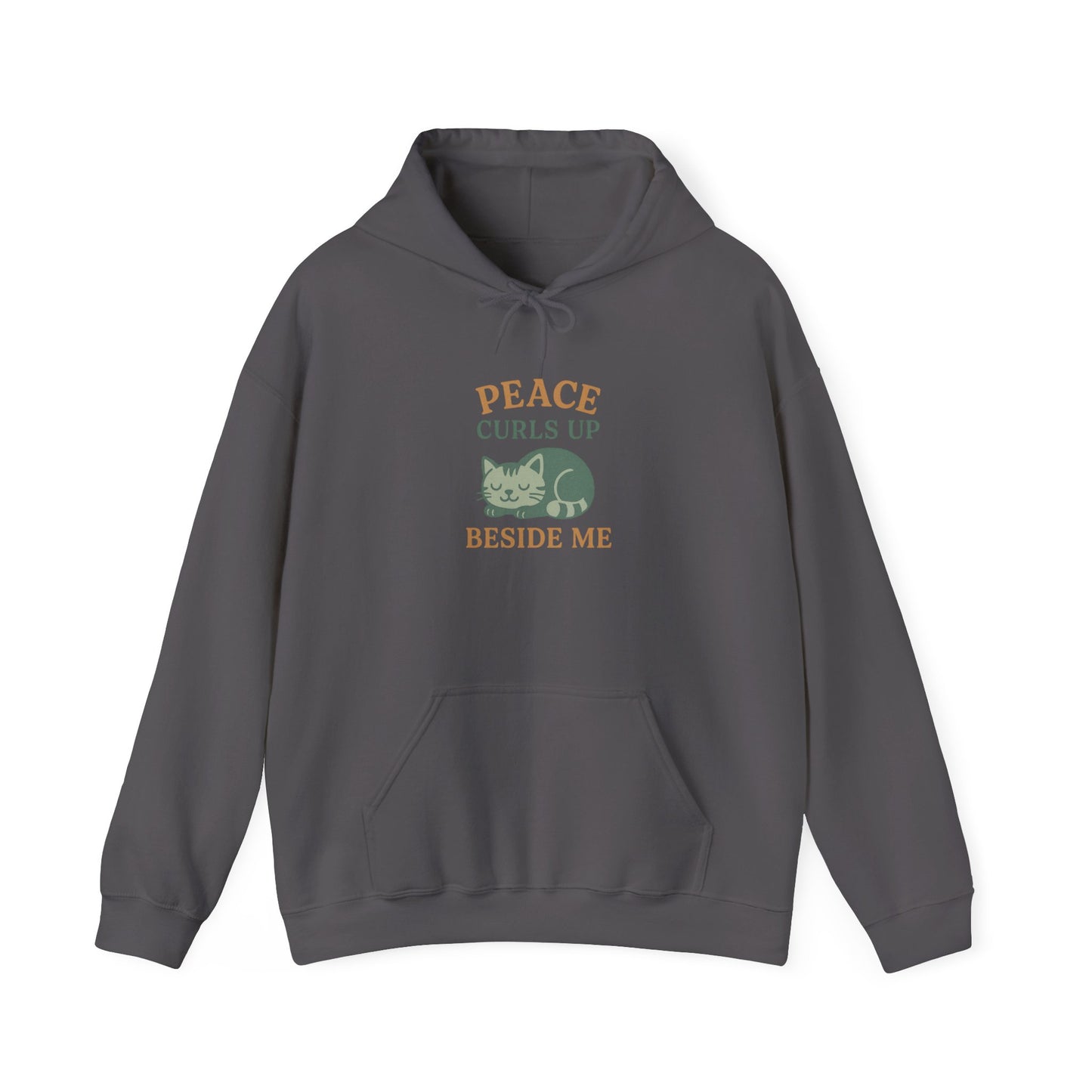 Peace Curls up Beside Me Hoodie