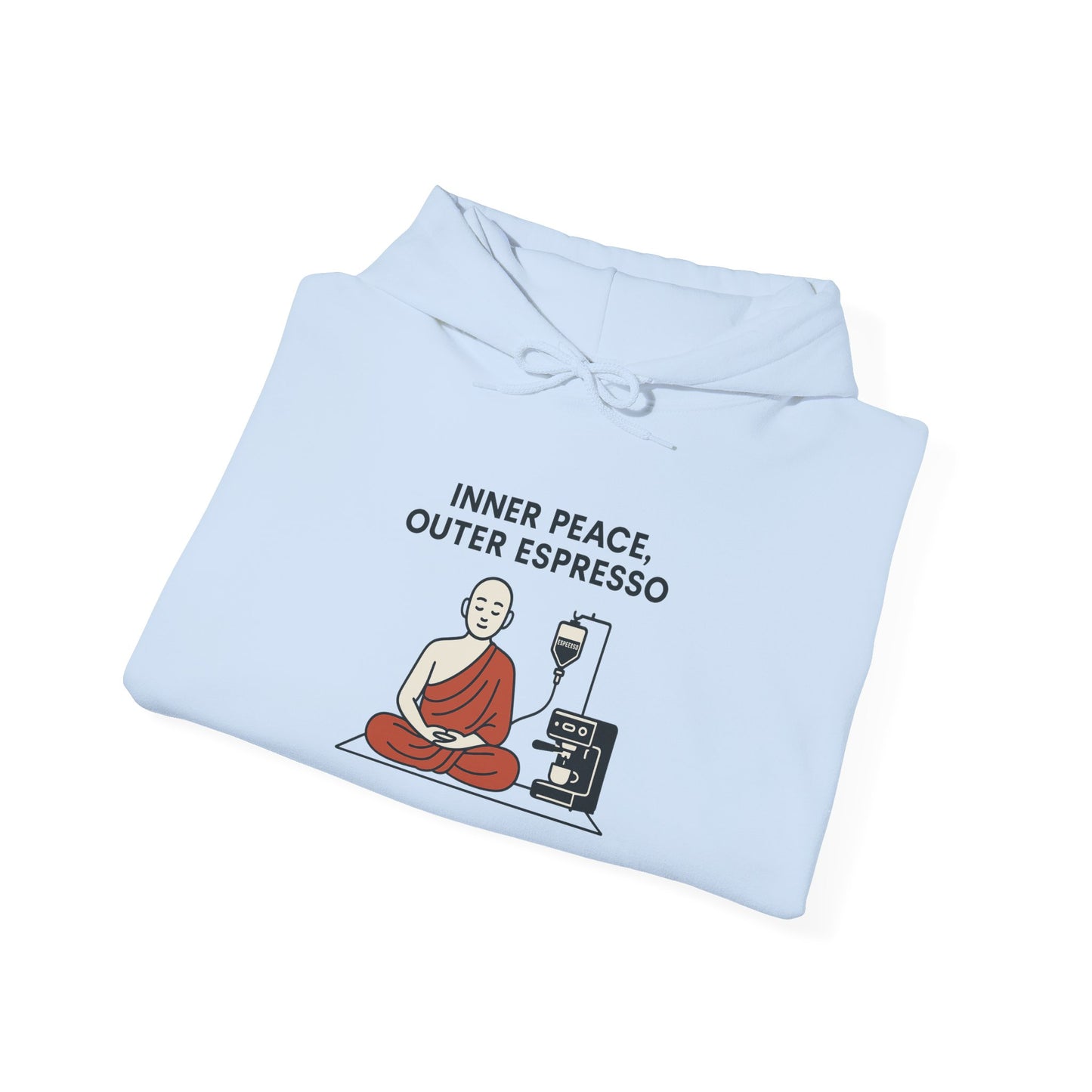 Inner Peace, Outer Espresso Hoodie