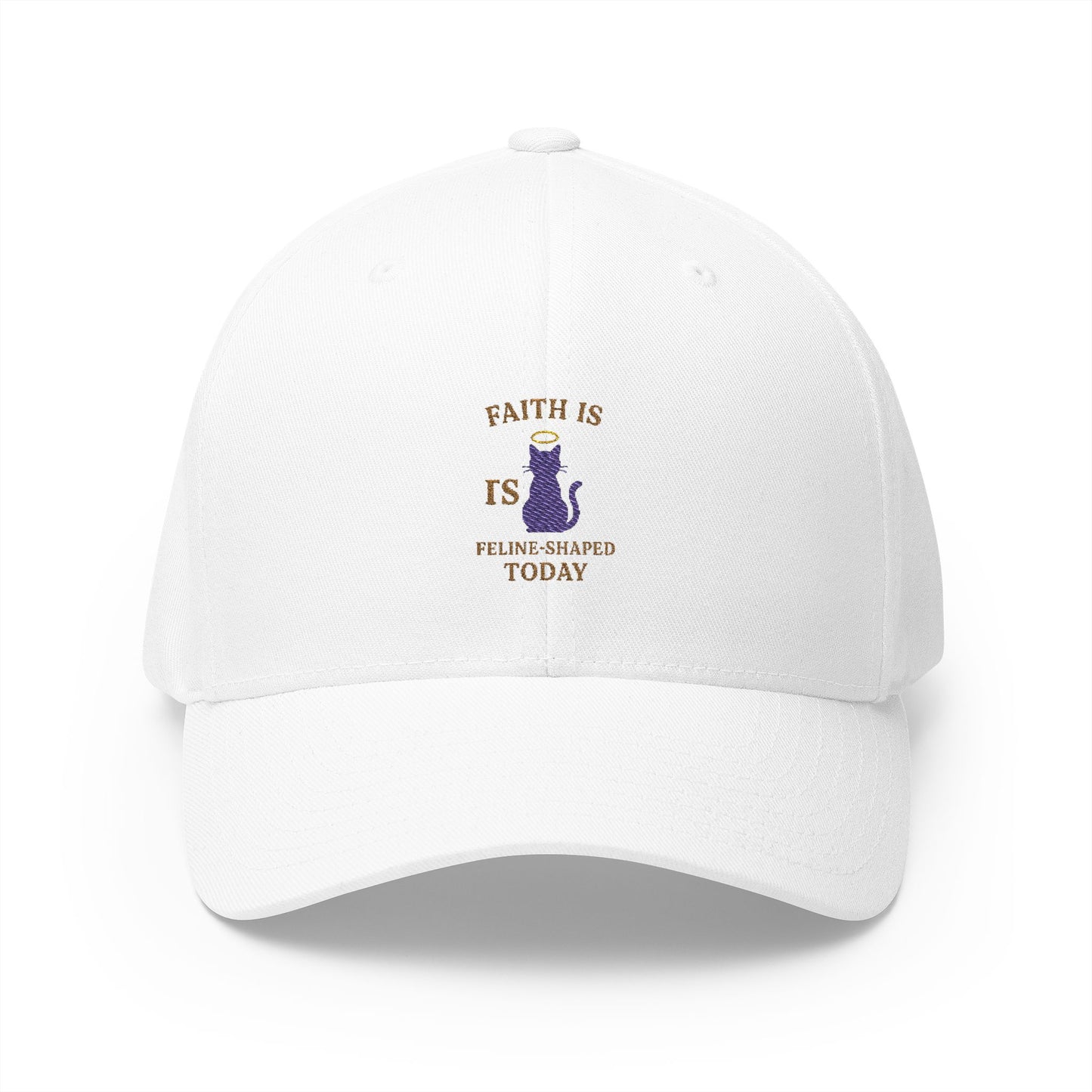 Faith Is Is Feline-Shaped Today Hat