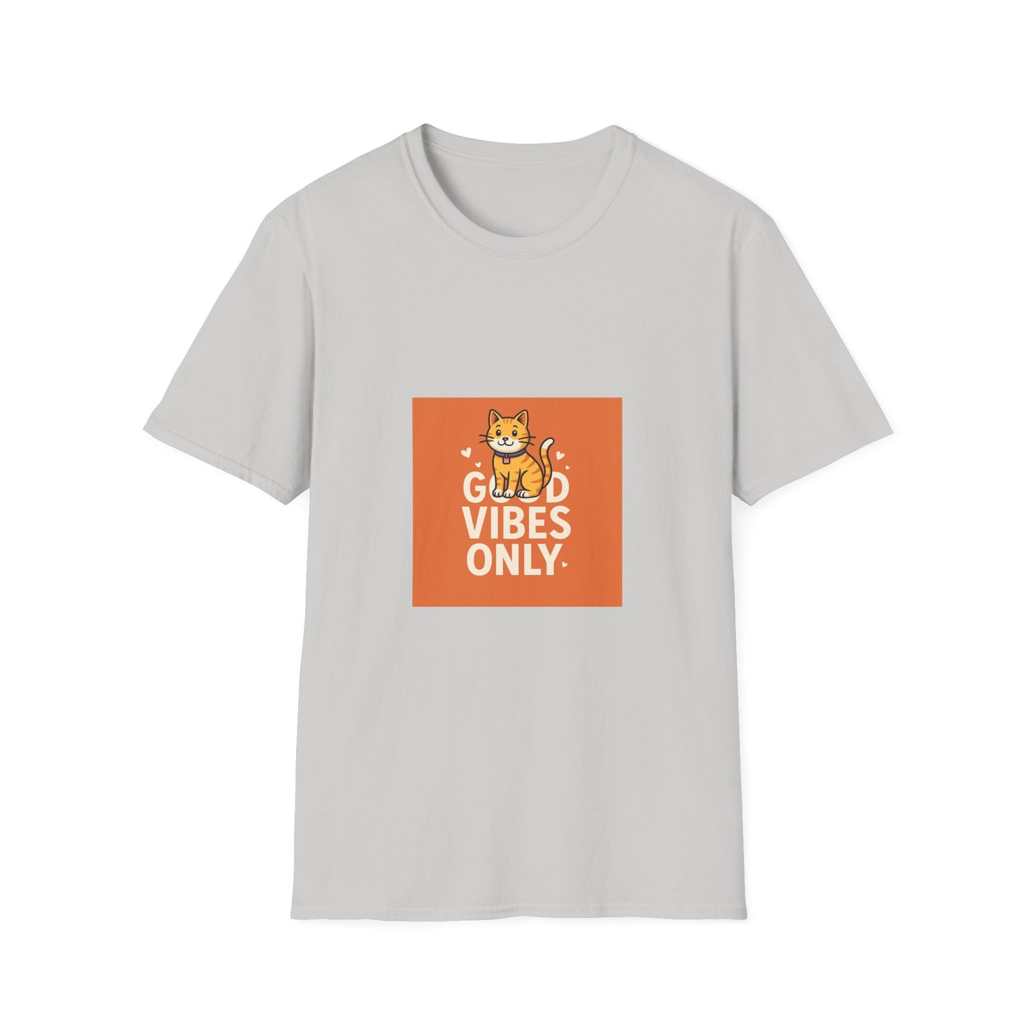 Cat Good Vibes Only T-Shirt