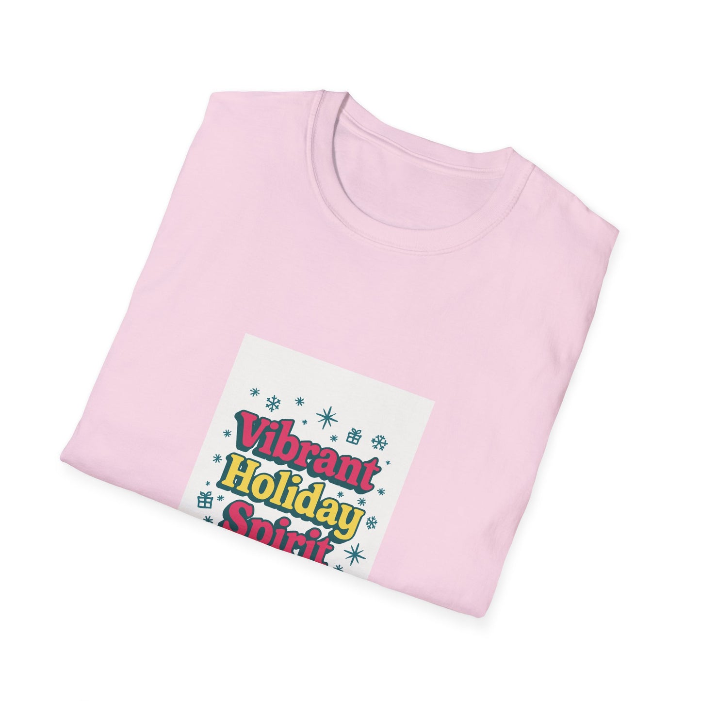 Vibrant Holiday Spirit T-Shirt