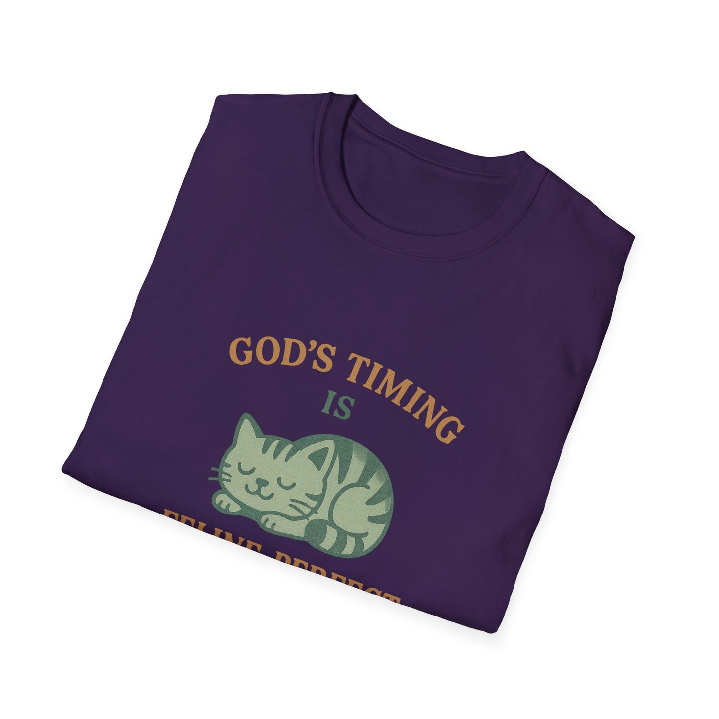 God’s Timing Is Feline-Perfect T-Shirt