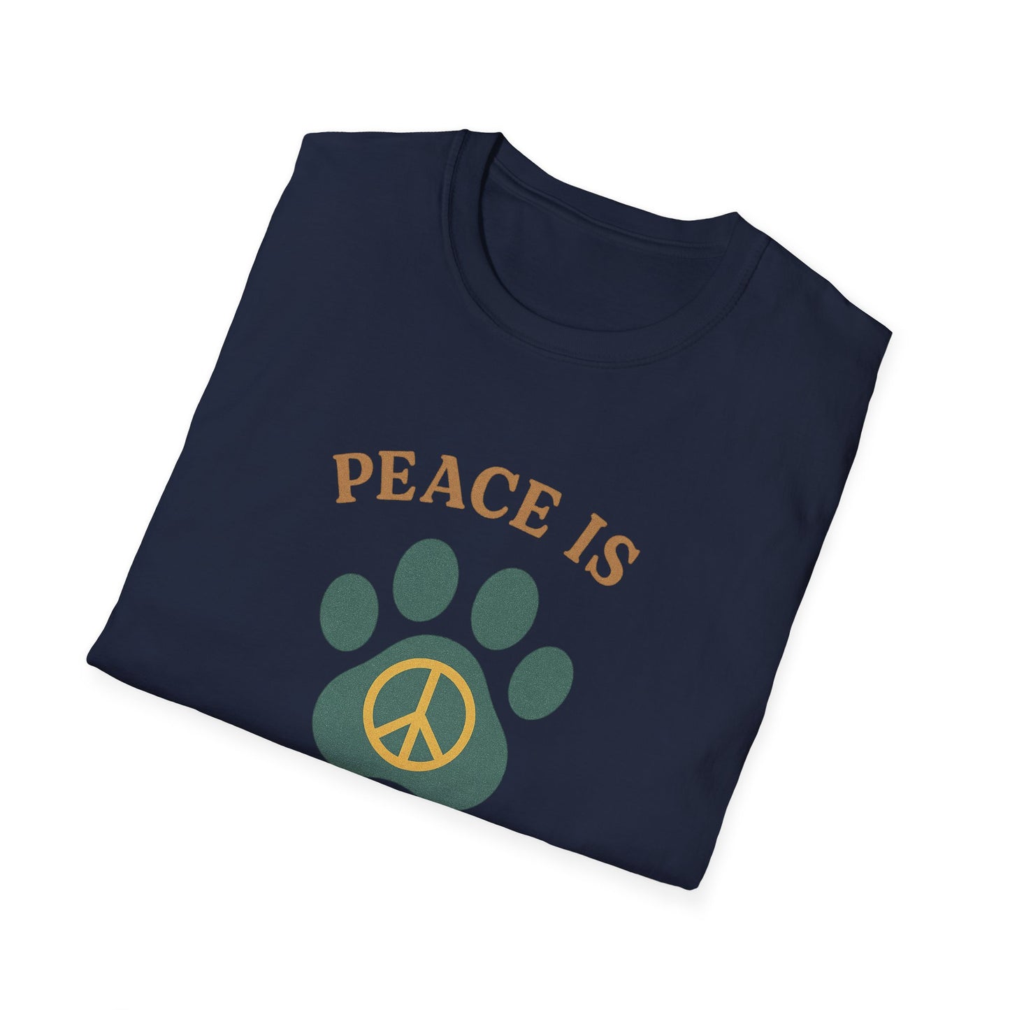 Peace Is Paw Print Away T-Shirt