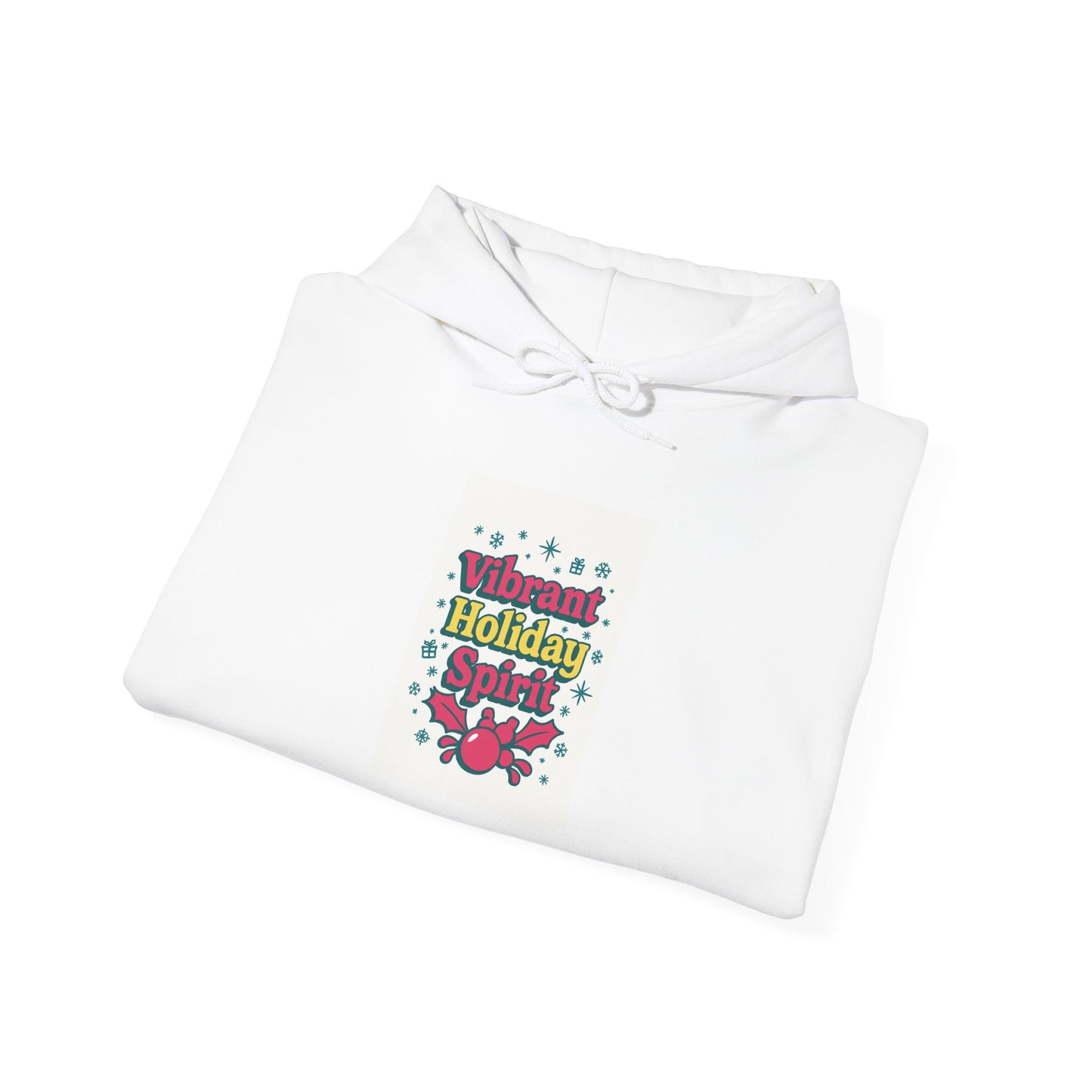 Vibrant Holiday Spirit Hoodie