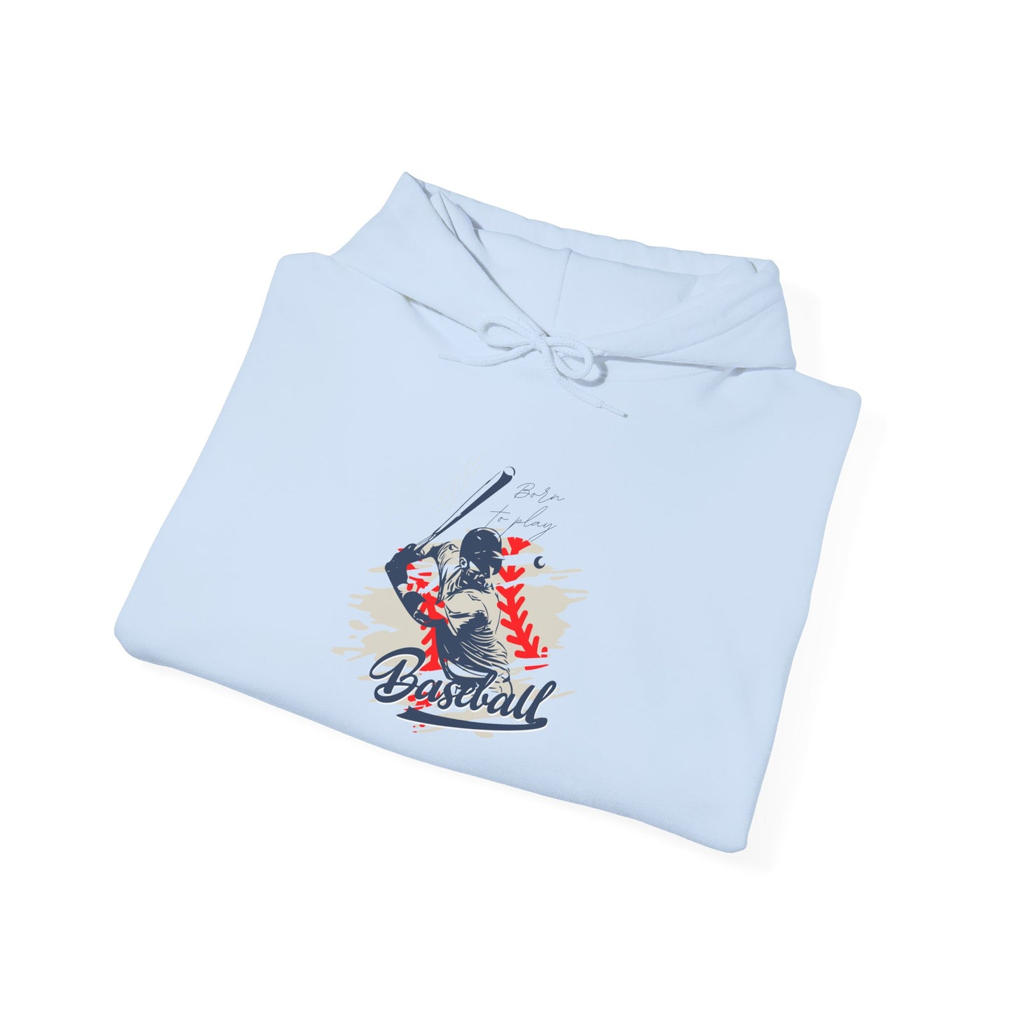 Born To Play Baseball Hoodie