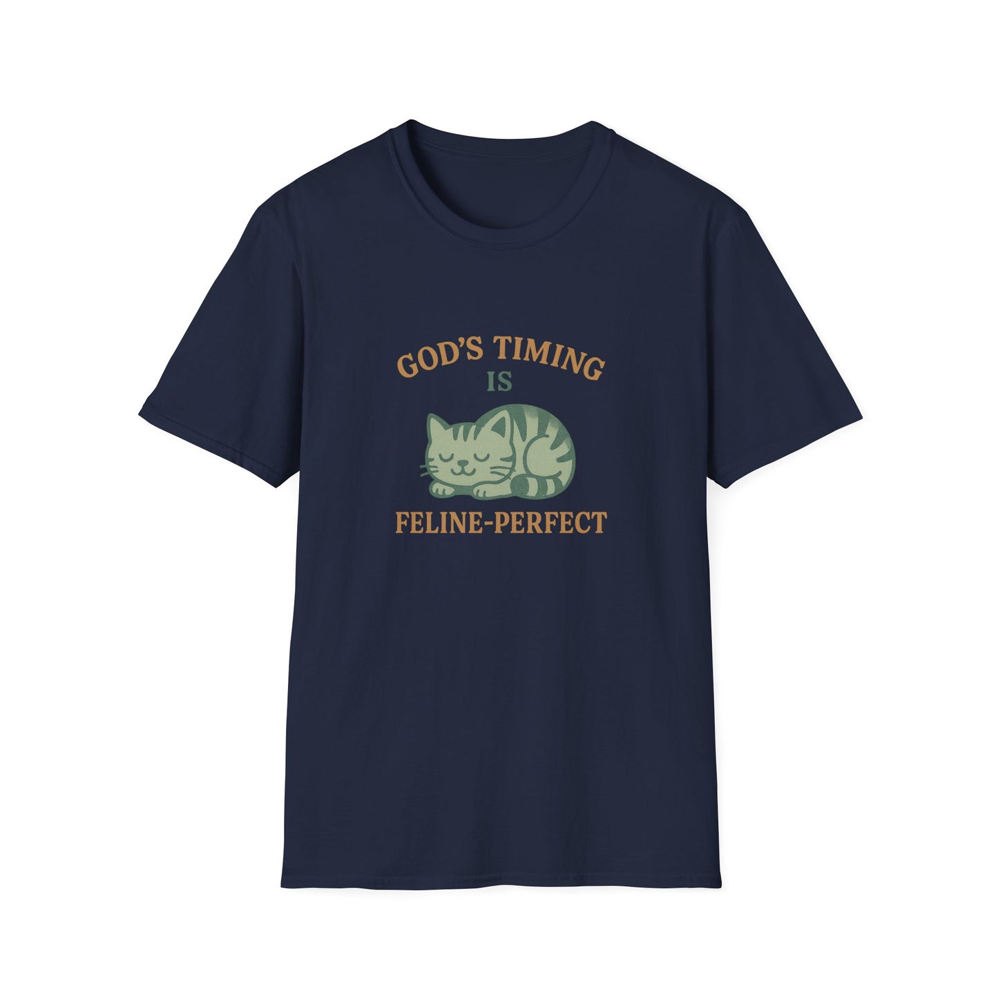 God’s Timing Is Feline-Perfect T-Shirt