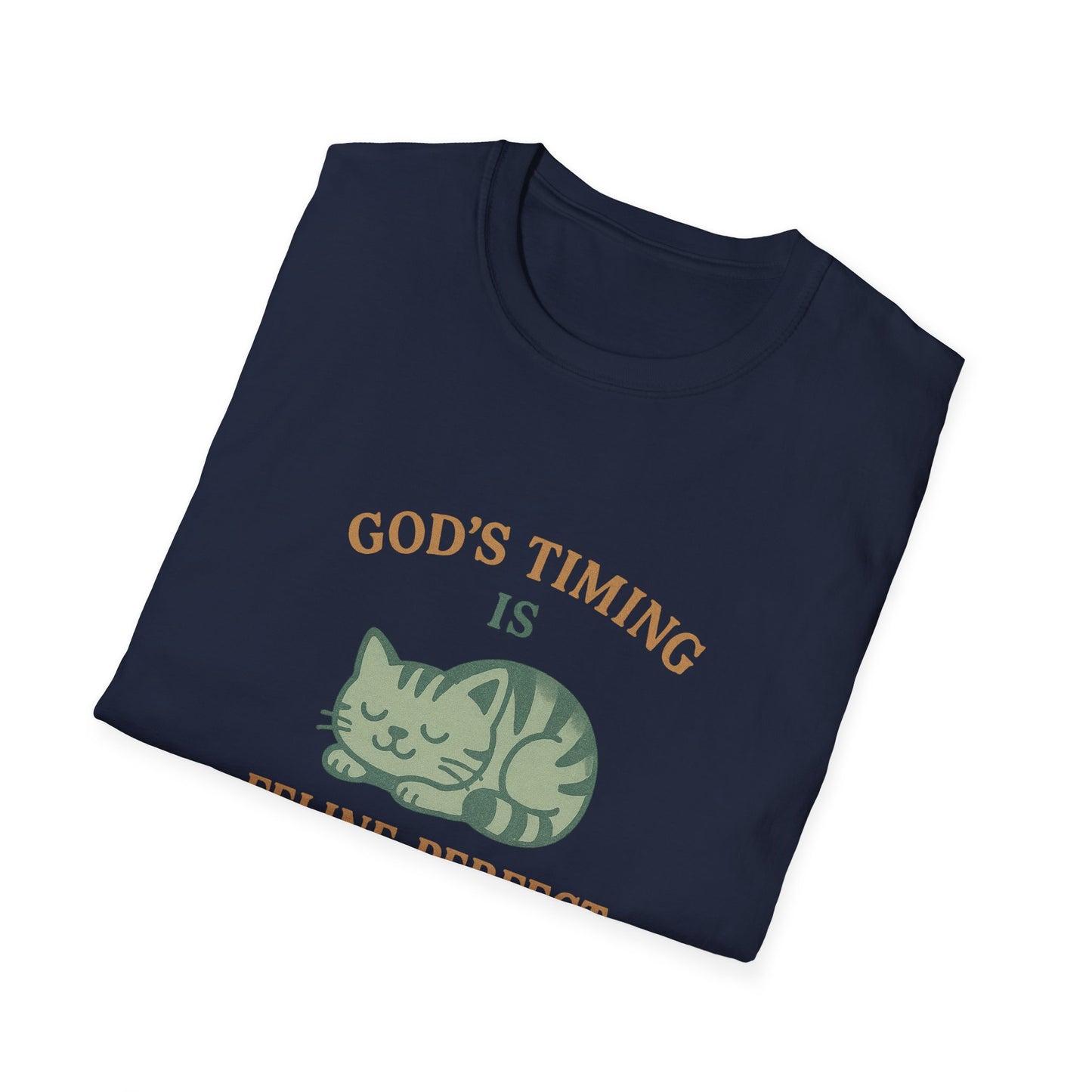 God’s Timing Is Feline-Perfect T-Shirt