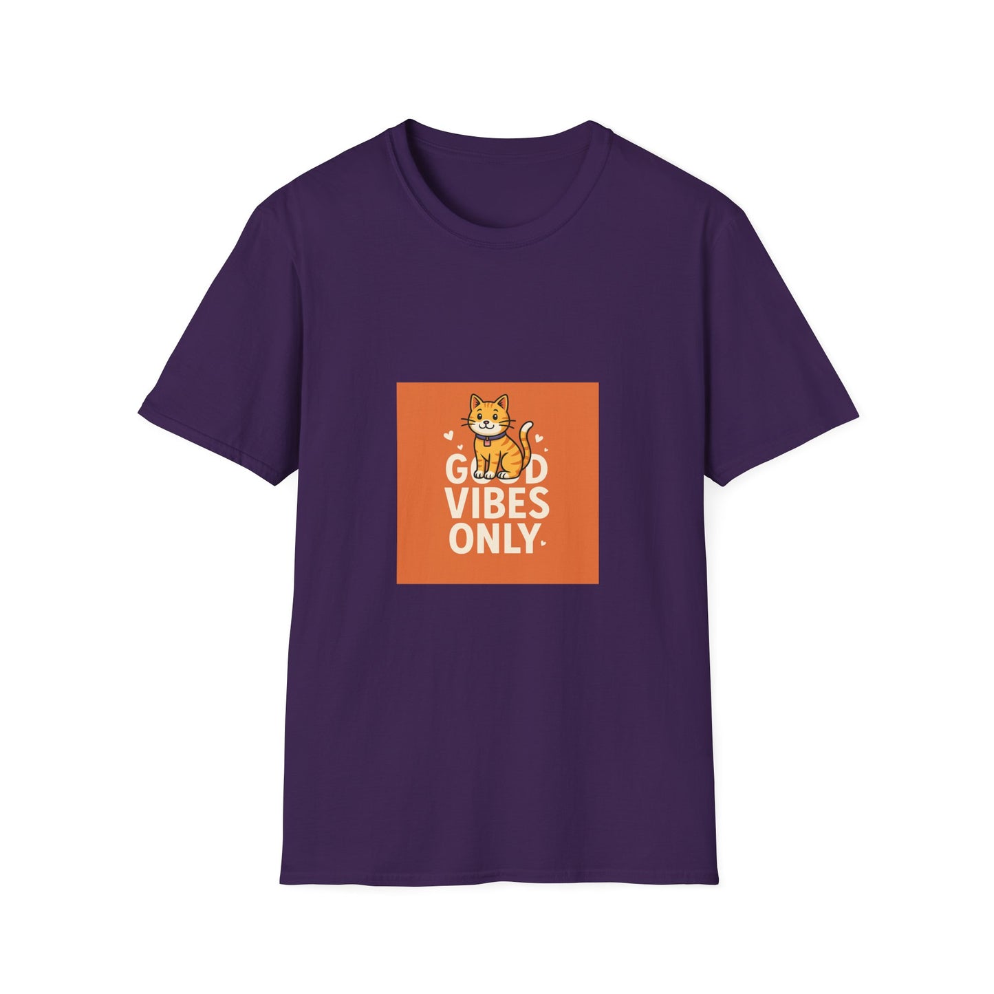 Cat Good Vibes Only T-Shirt