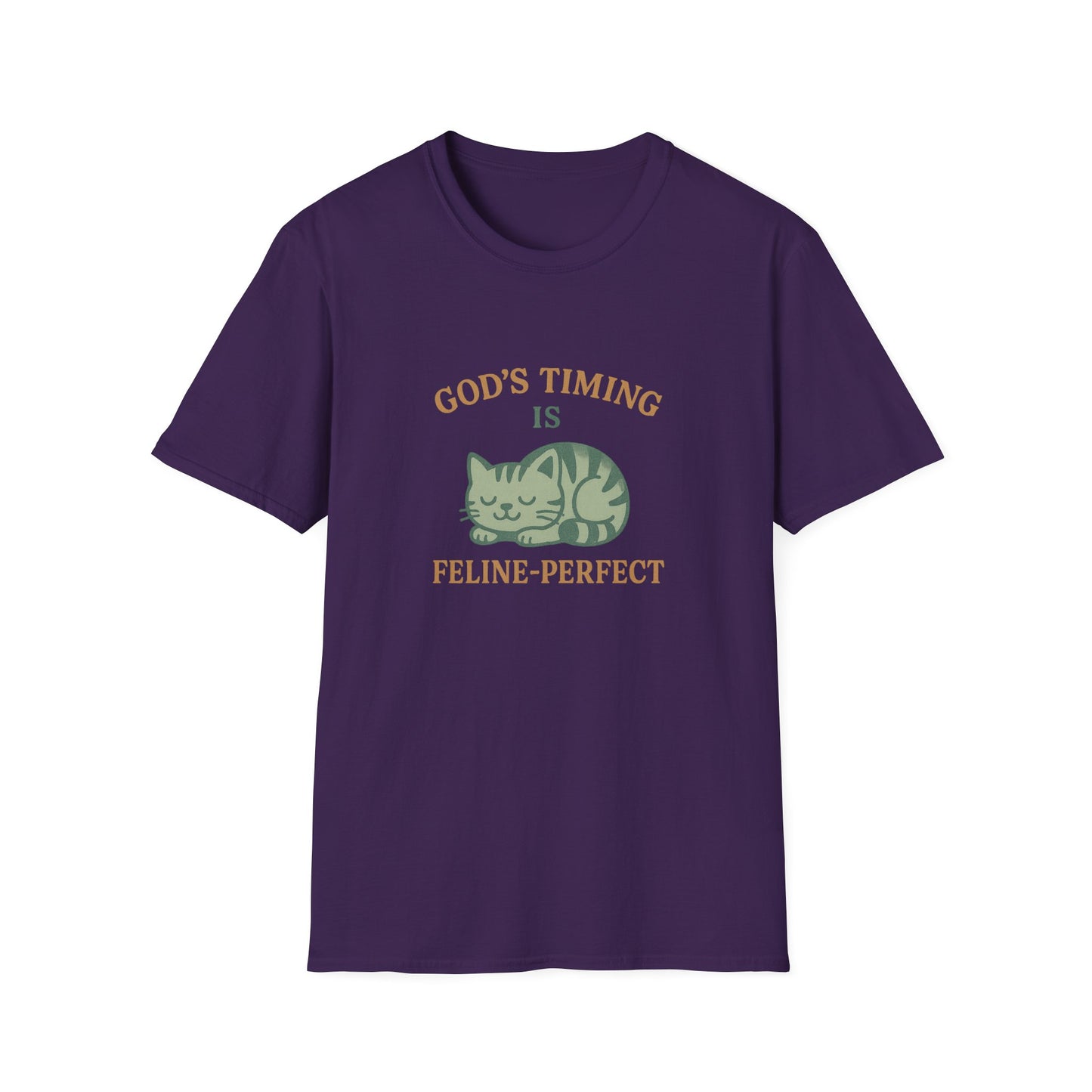God’s Timing Is Feline-Perfect T-Shirt