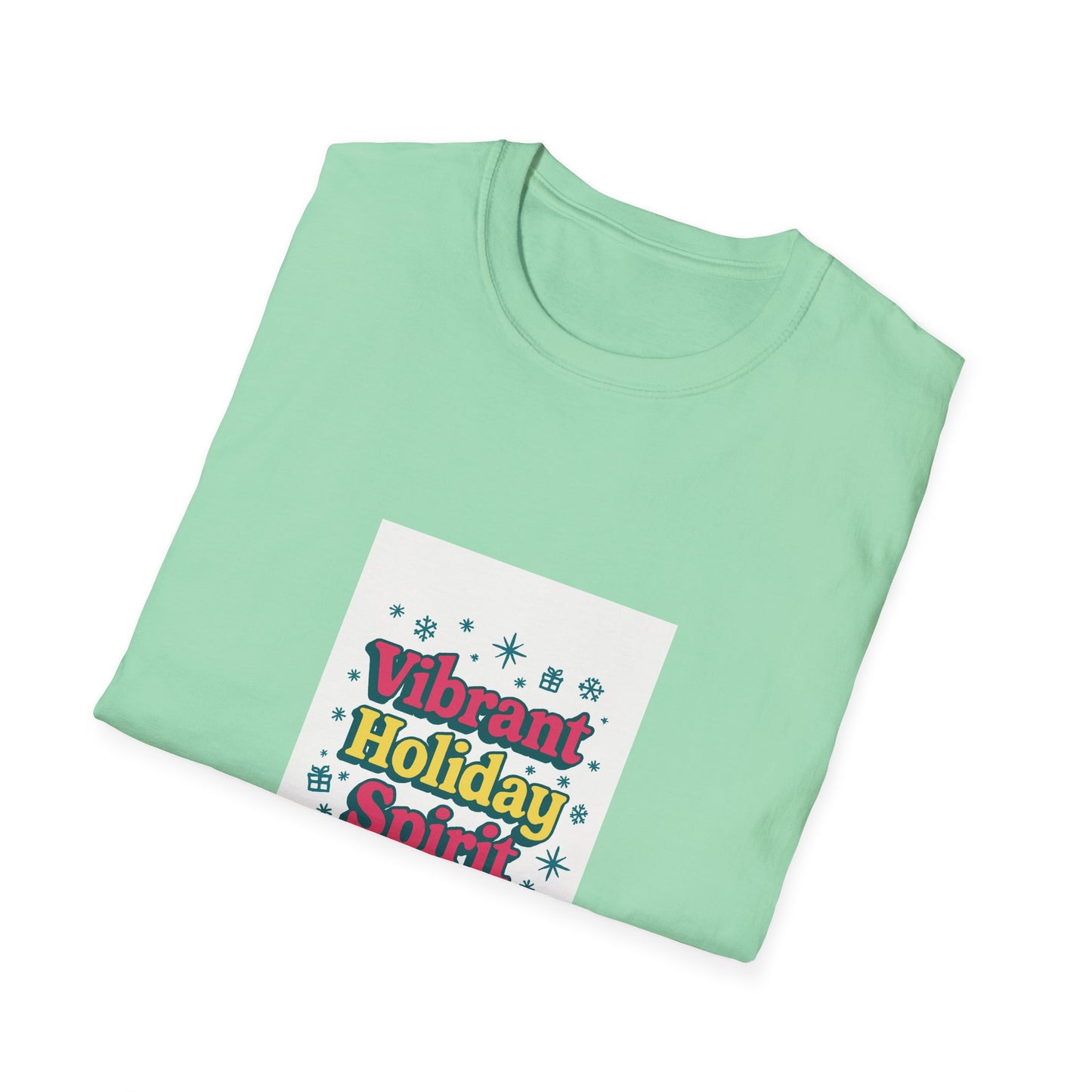 Vibrant Holiday Spirit T-Shirt