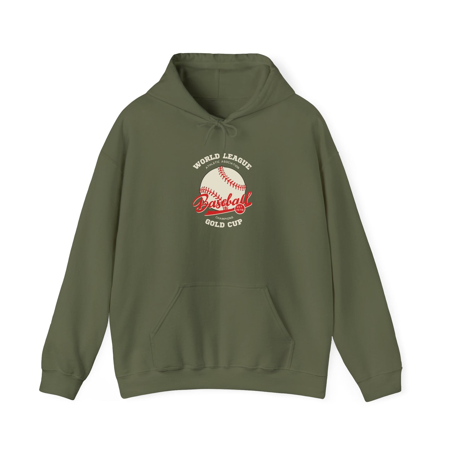 World League Athletic Asociation Baseball Champions Gold Cup Hoodie