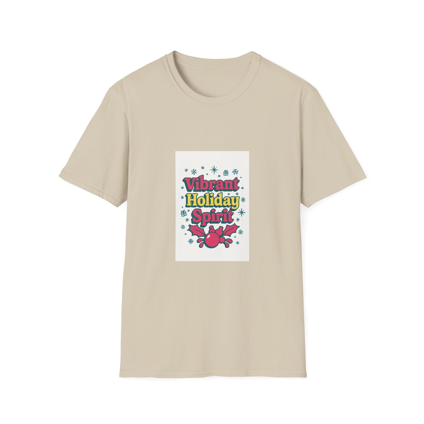 Vibrant Holiday Spirit T-Shirt