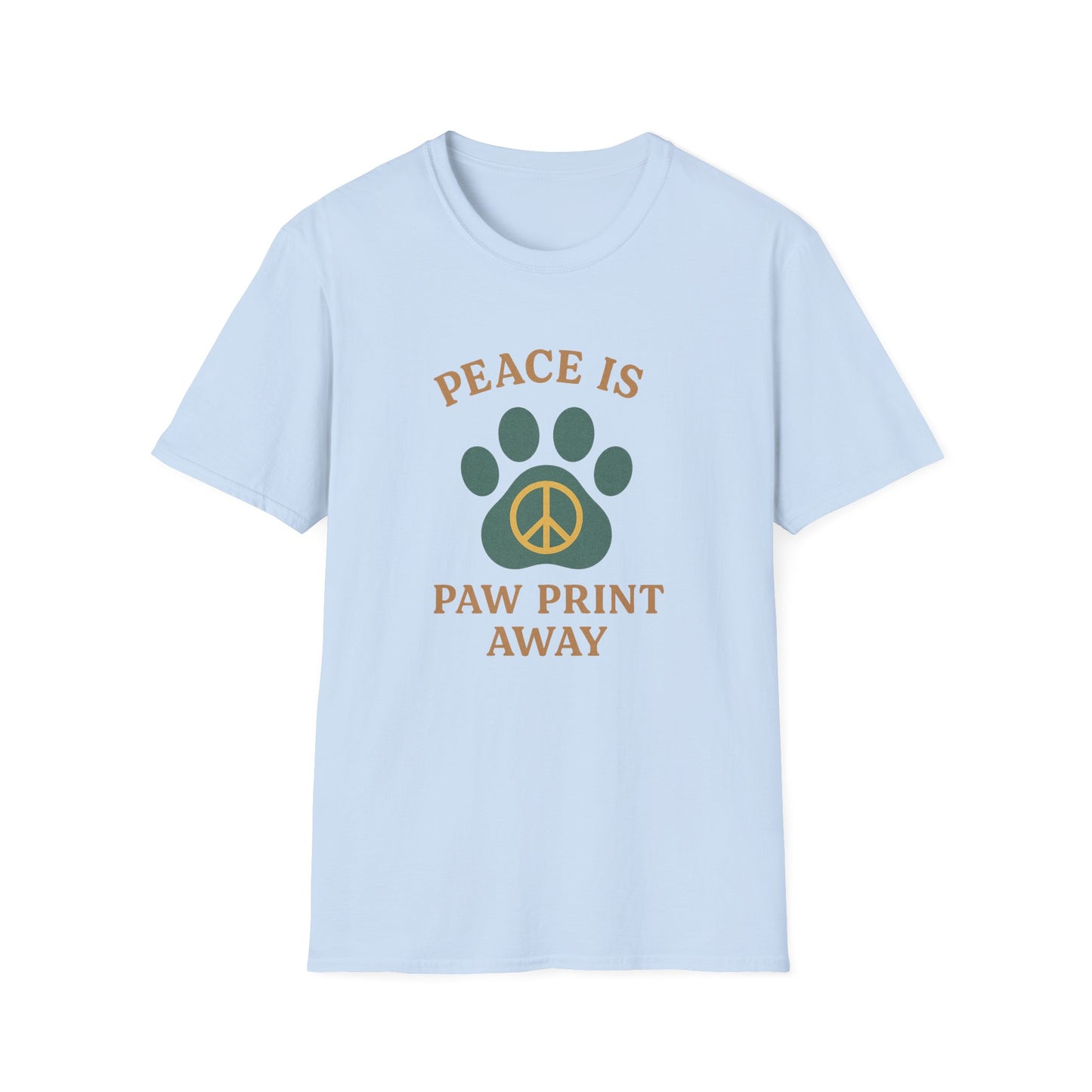 Peace Is Paw Print Away T-Shirt