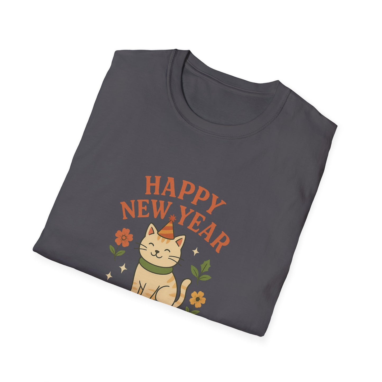 Happy New Year My Feline Friend T-Shirt