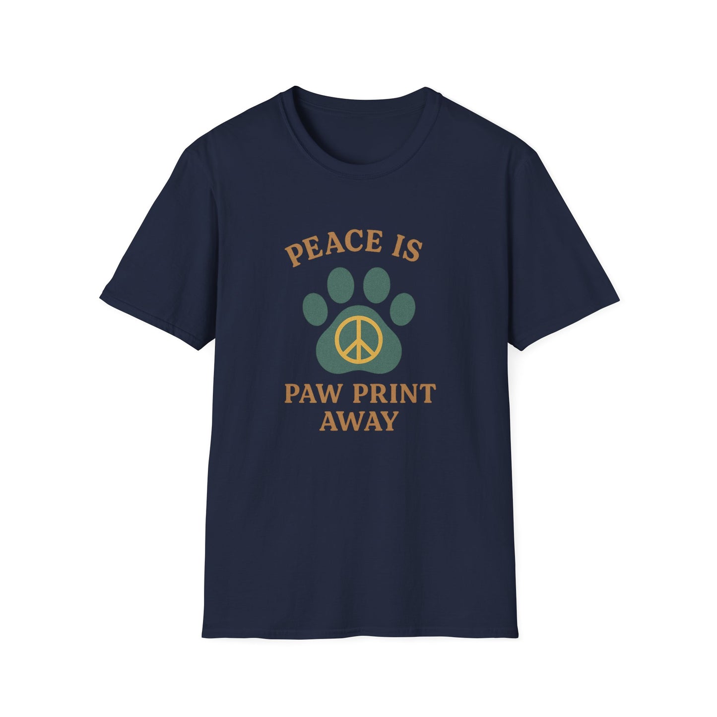 Peace Is Paw Print Away T-Shirt