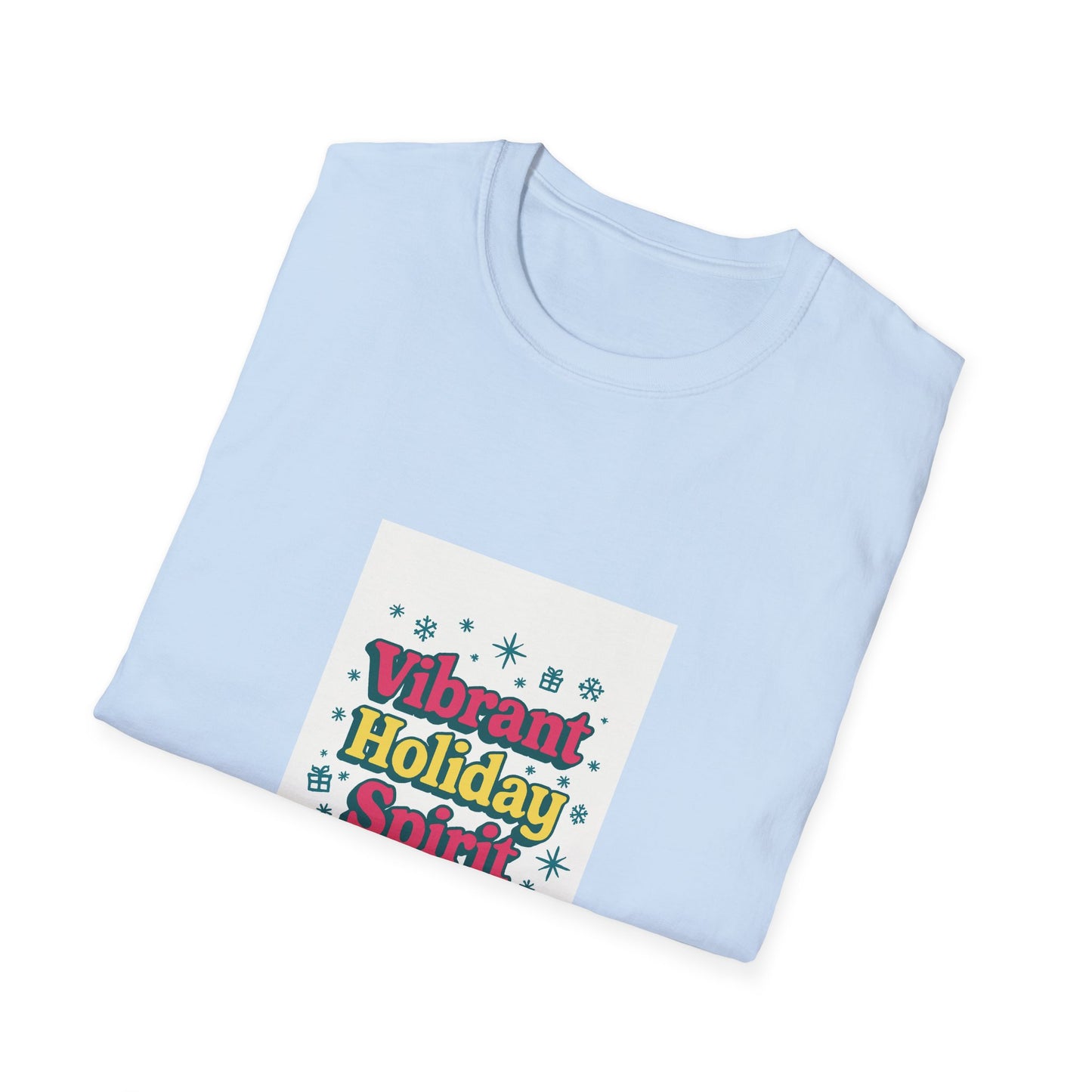 Vibrant Holiday Spirit T-Shirt