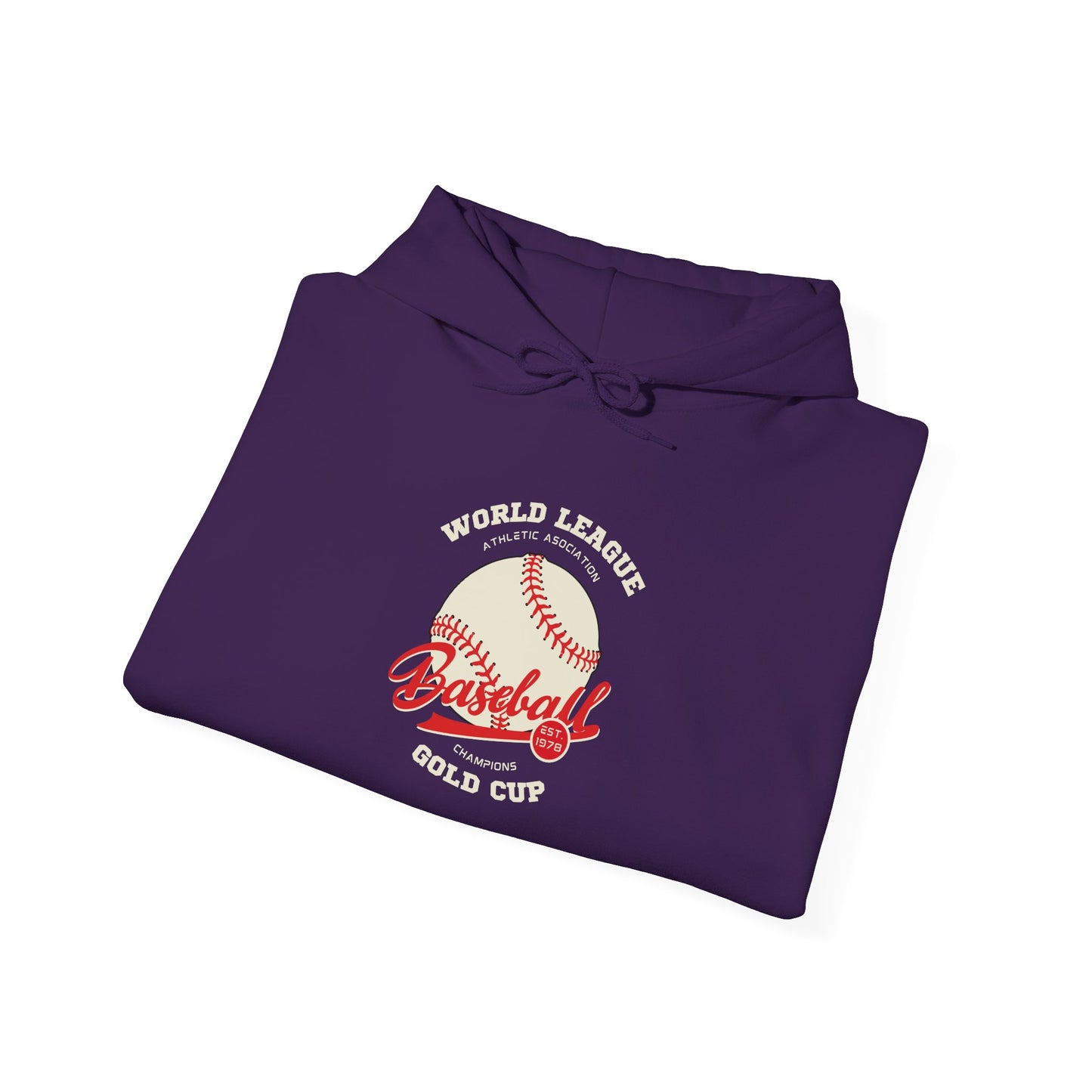 World League Athletic Asociation Baseball Champions Gold Cup Hoodie