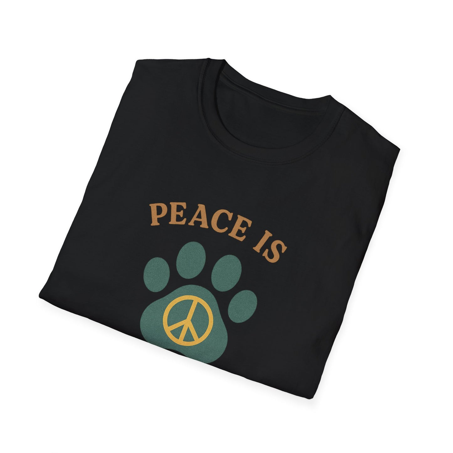 Peace Is Paw Print Away T-Shirt