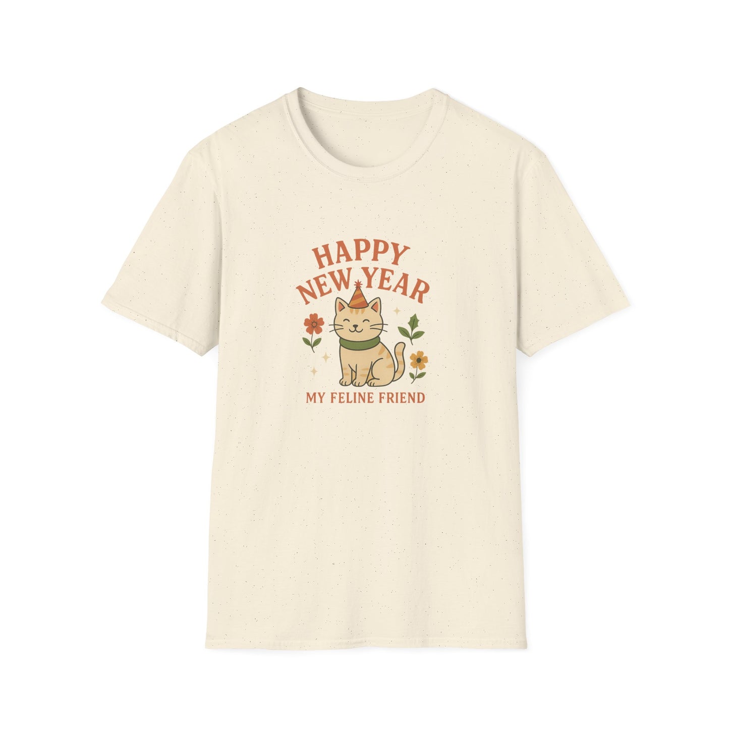 Happy New Year My Feline Friend T-Shirt