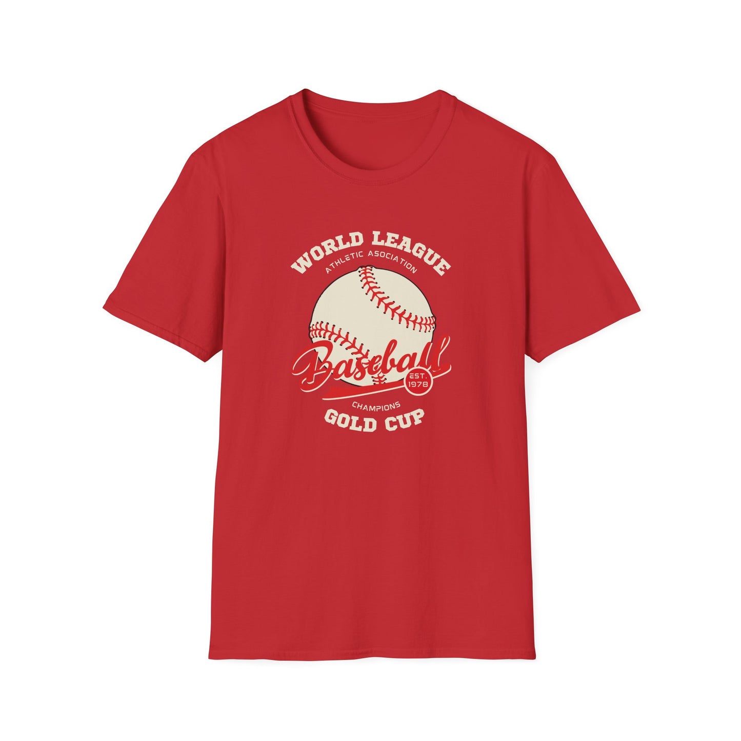 World League Athletic Asociation Baseball Champions Gold Cup T-Shirt