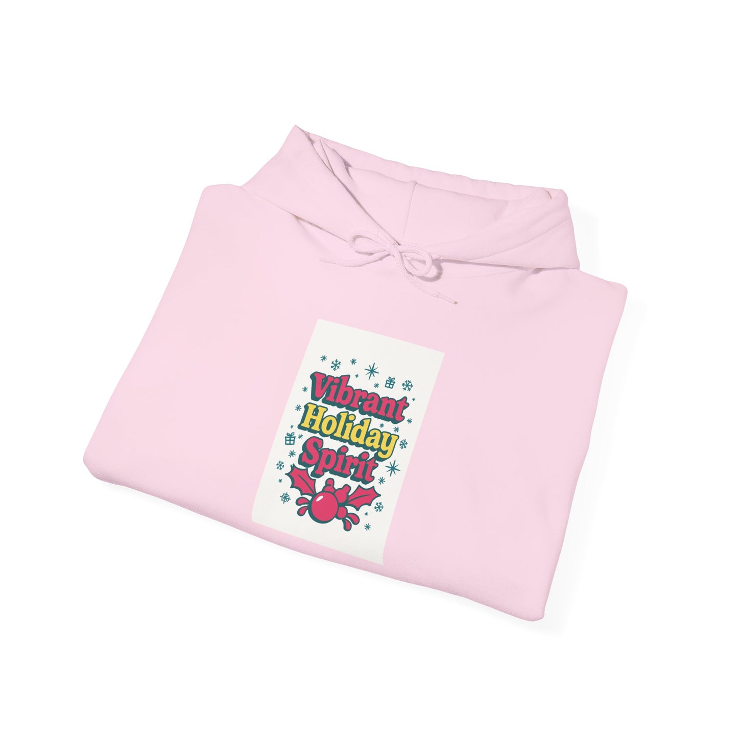 Vibrant Holiday Spirit Hoodie