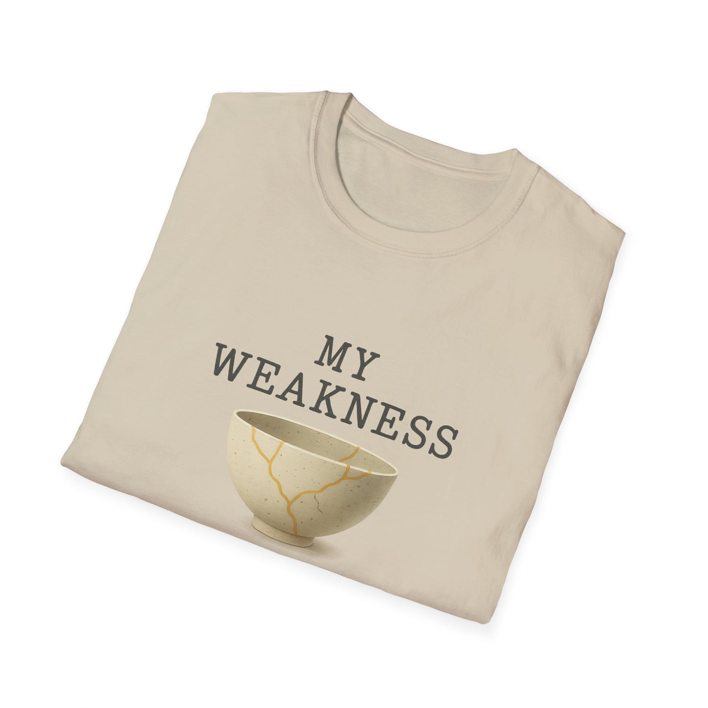 My Weakness Is God’s Canvas T-Shirt