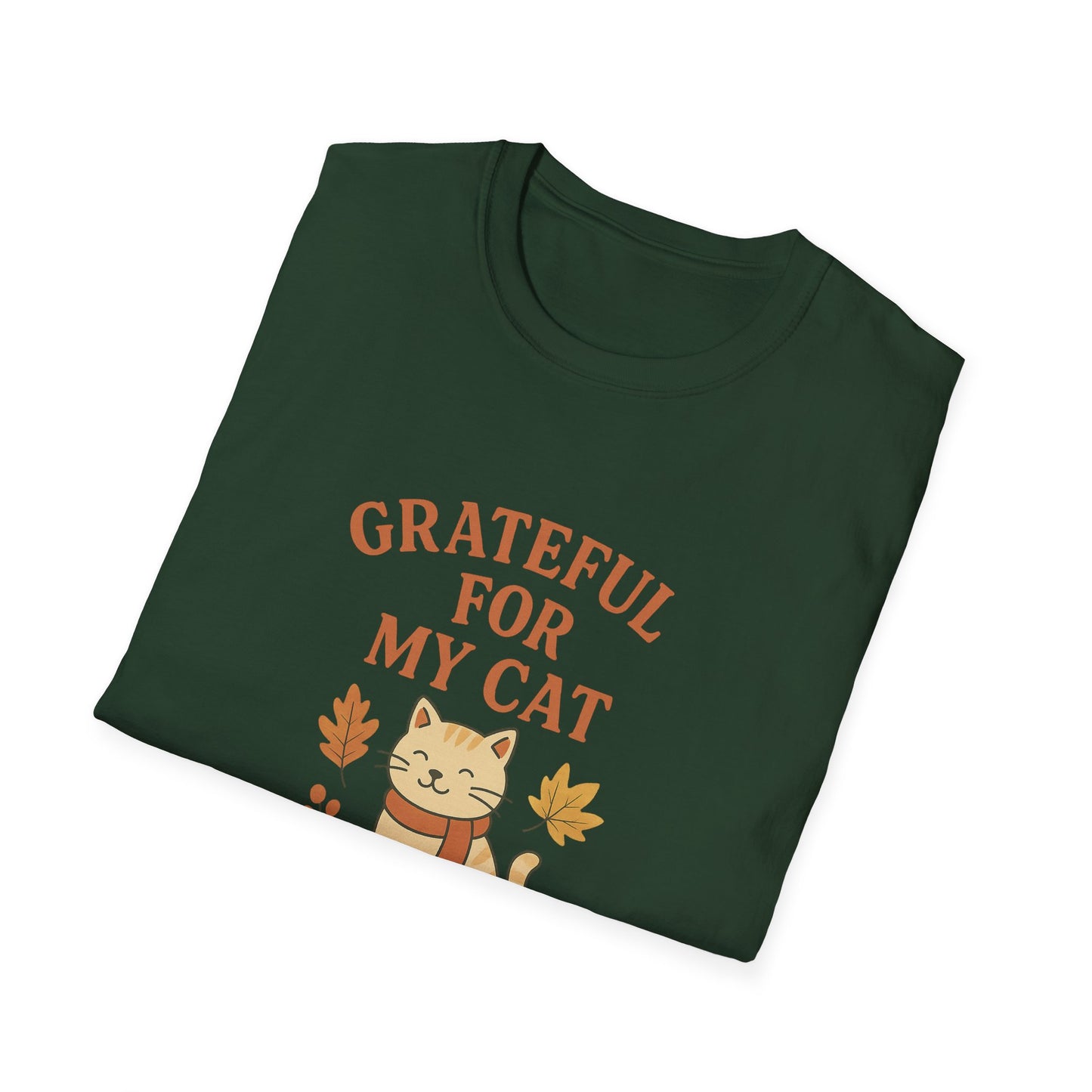 Grateful for My Cat T-Shirt