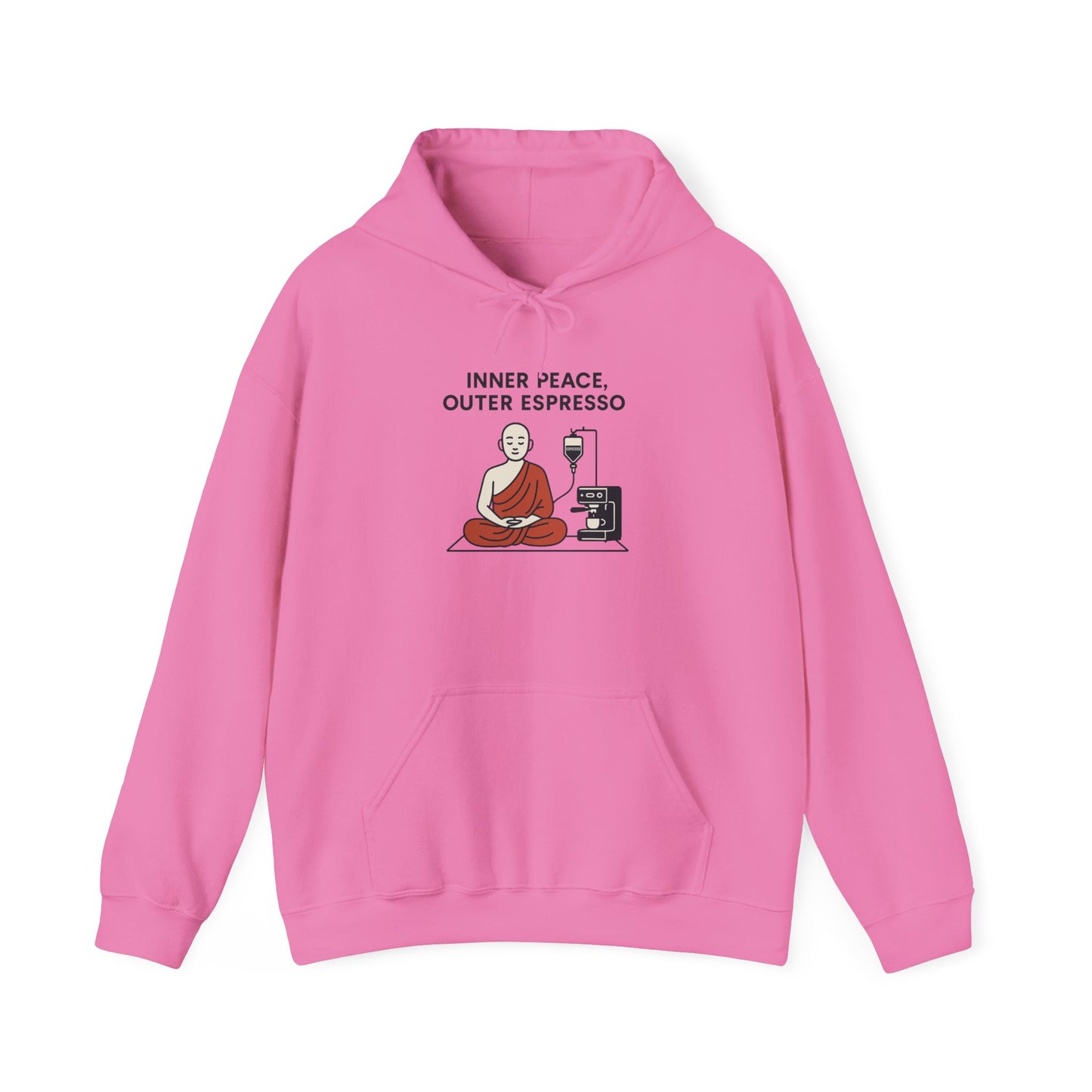 Inner Peace, Outer Espresso Hoodie