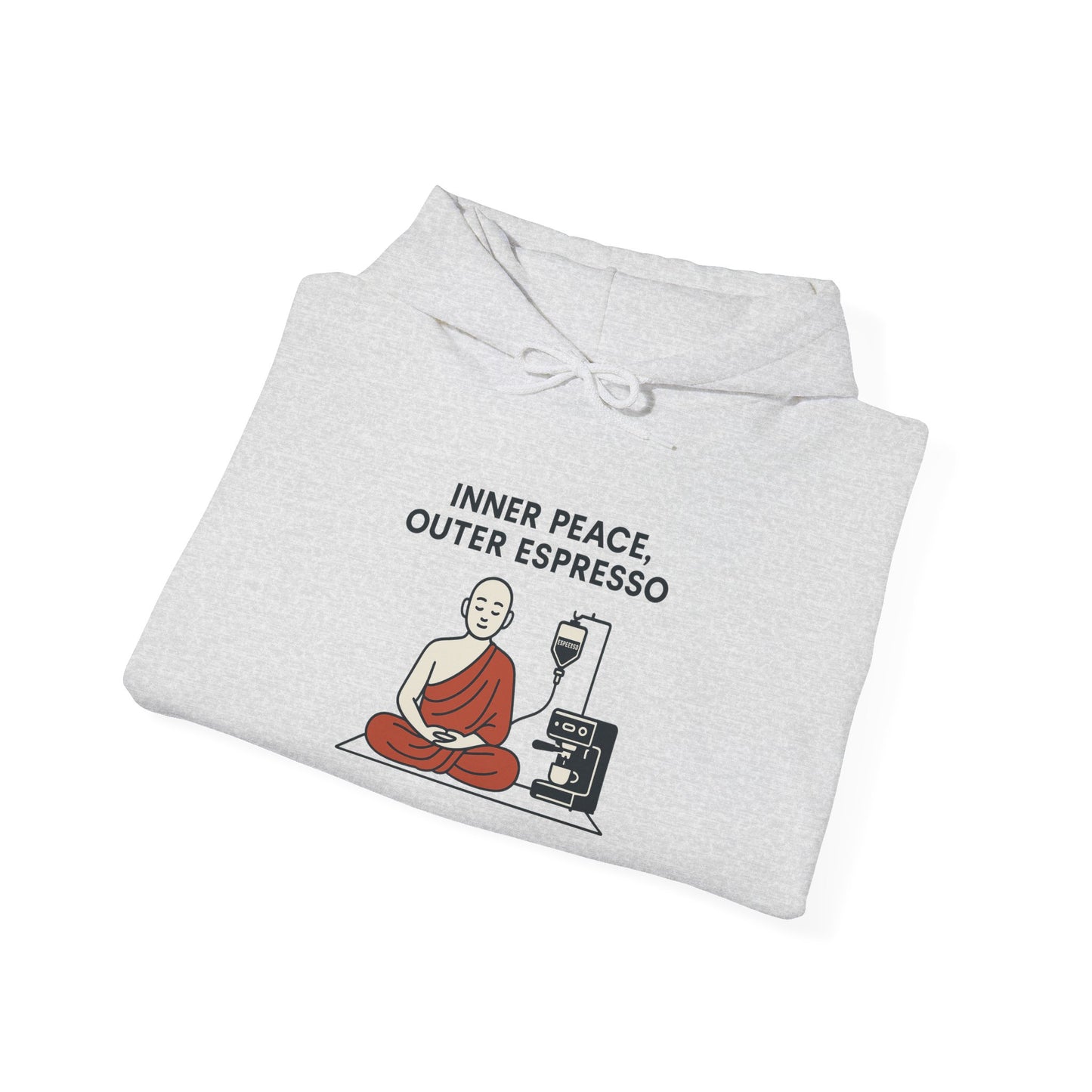 Inner Peace, Outer Espresso Hoodie