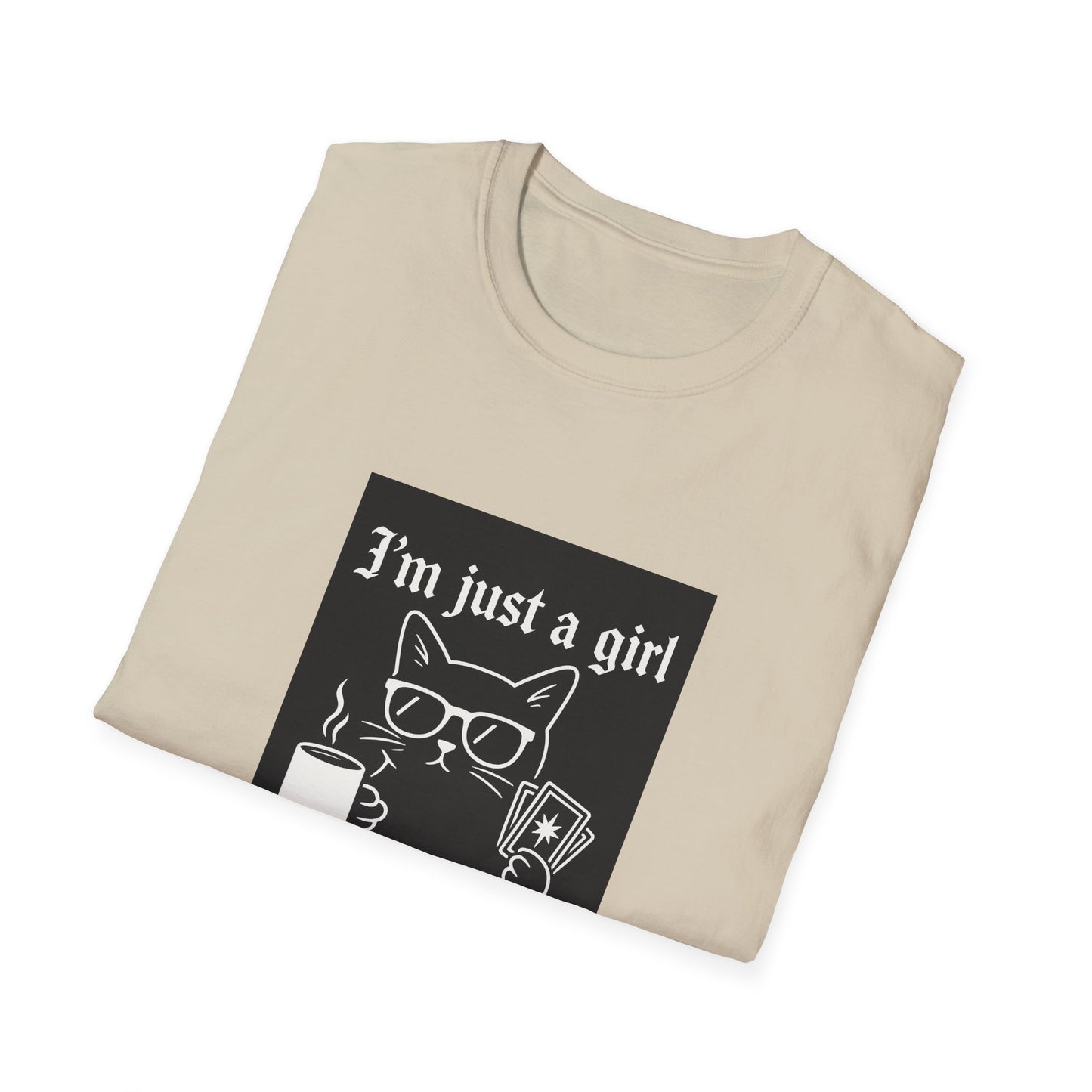 3’m Just a Girl Manifesting and Spiraling  T-Shirt