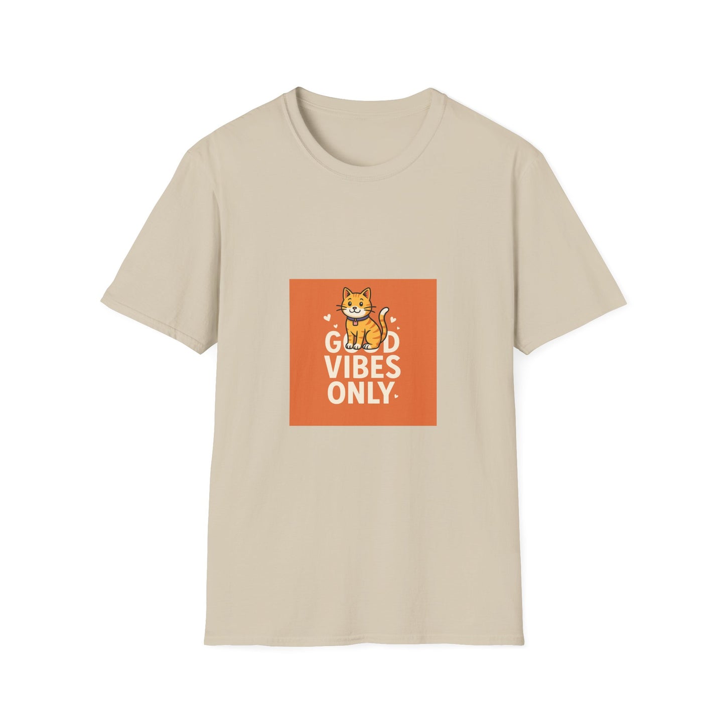 Cat Good Vibes Only T-Shirt