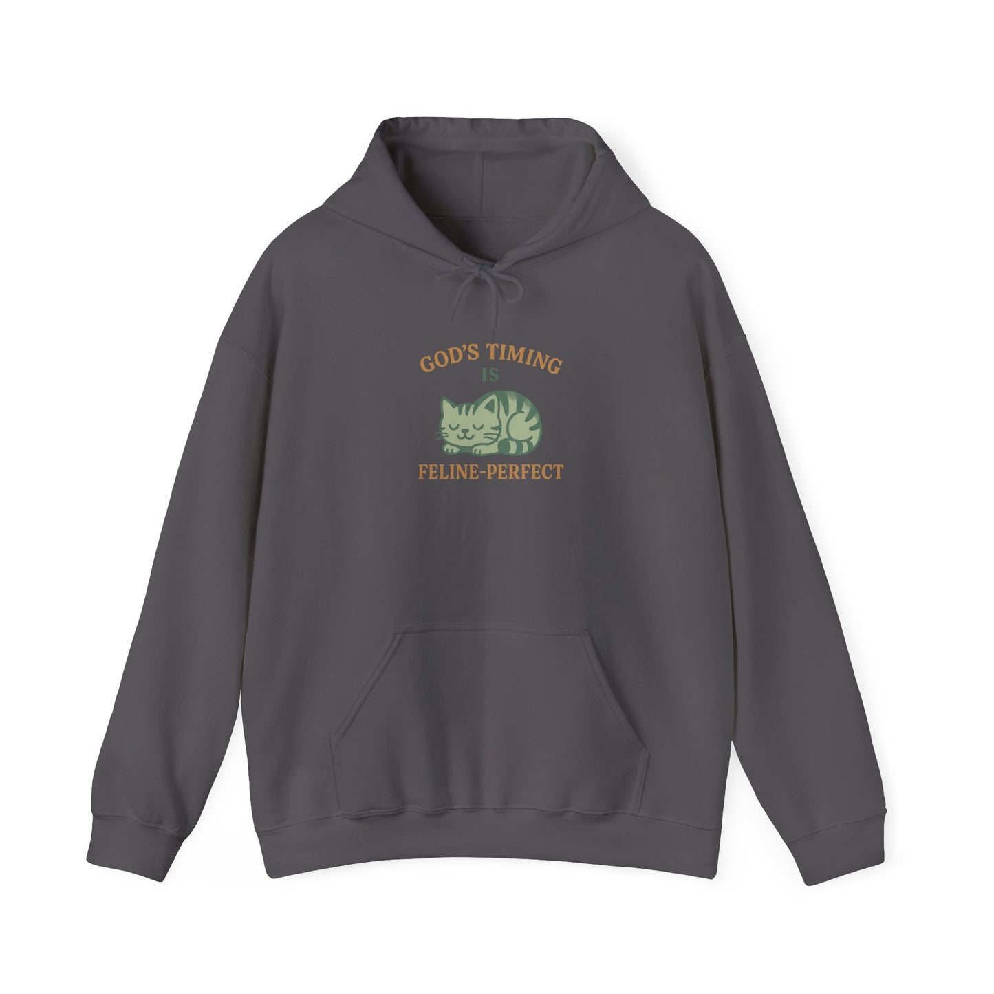 God’s Timing Is Feline-Perfect Hoodie