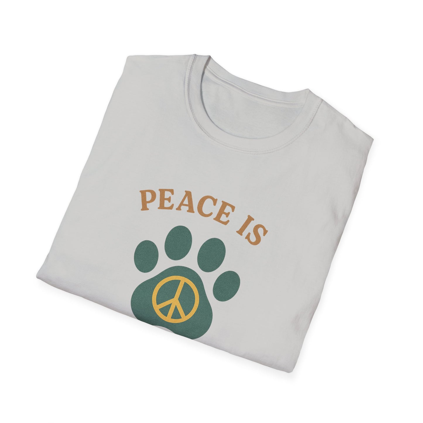 Peace Is Paw Print Away T-Shirt