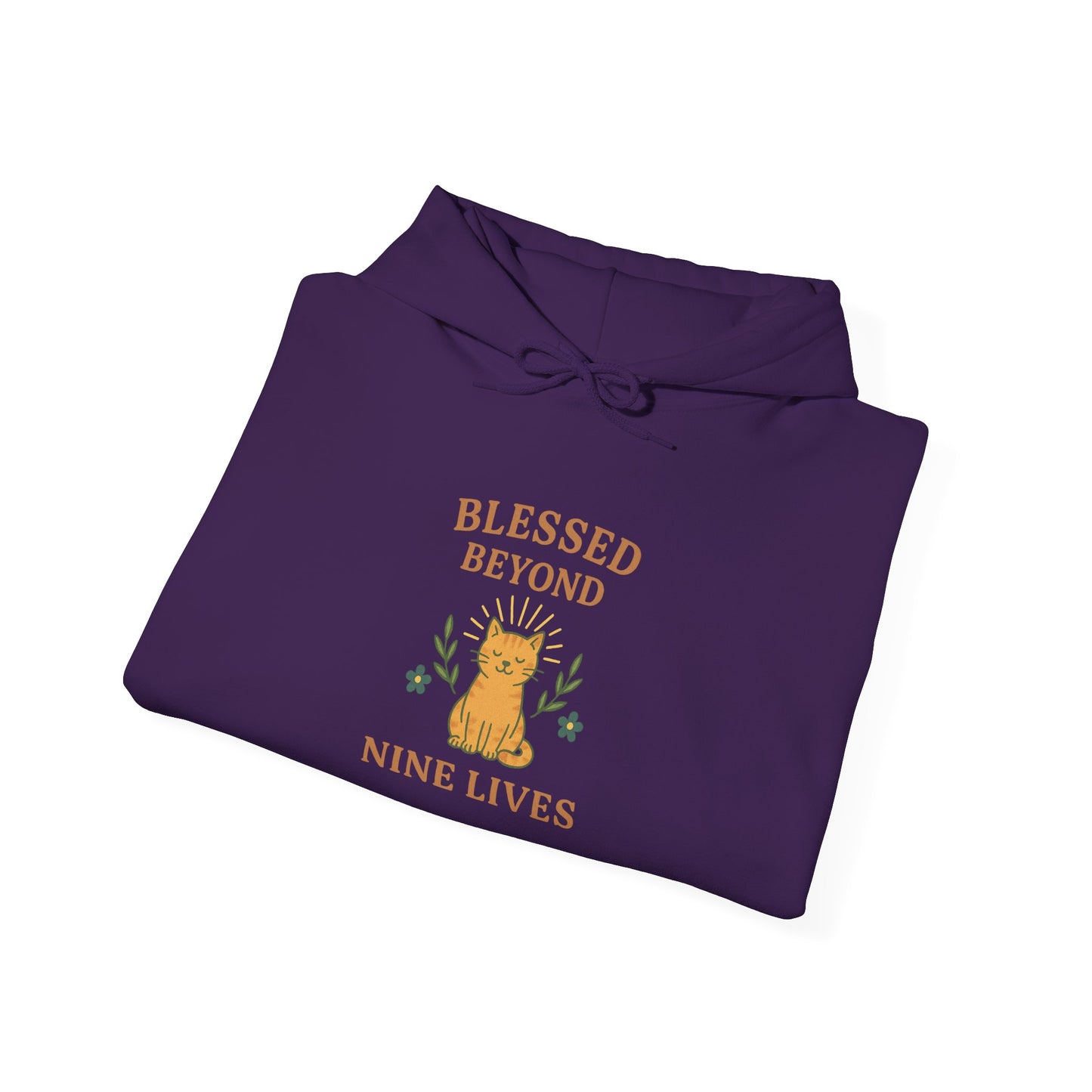 Blessed Beyond Nine Lives  Hoodie