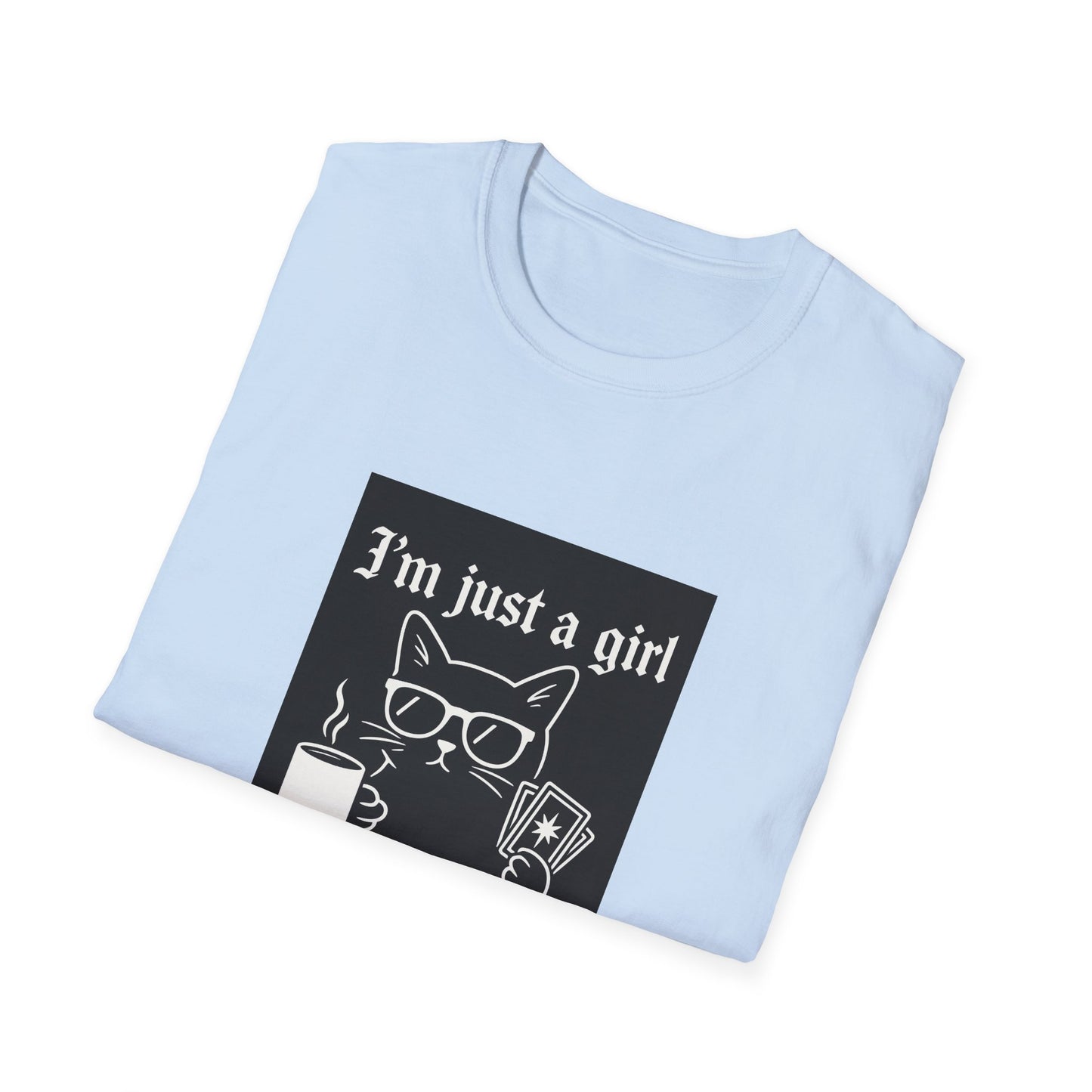 3’m Just a Girl Manifesting and Spiraling  T-Shirt