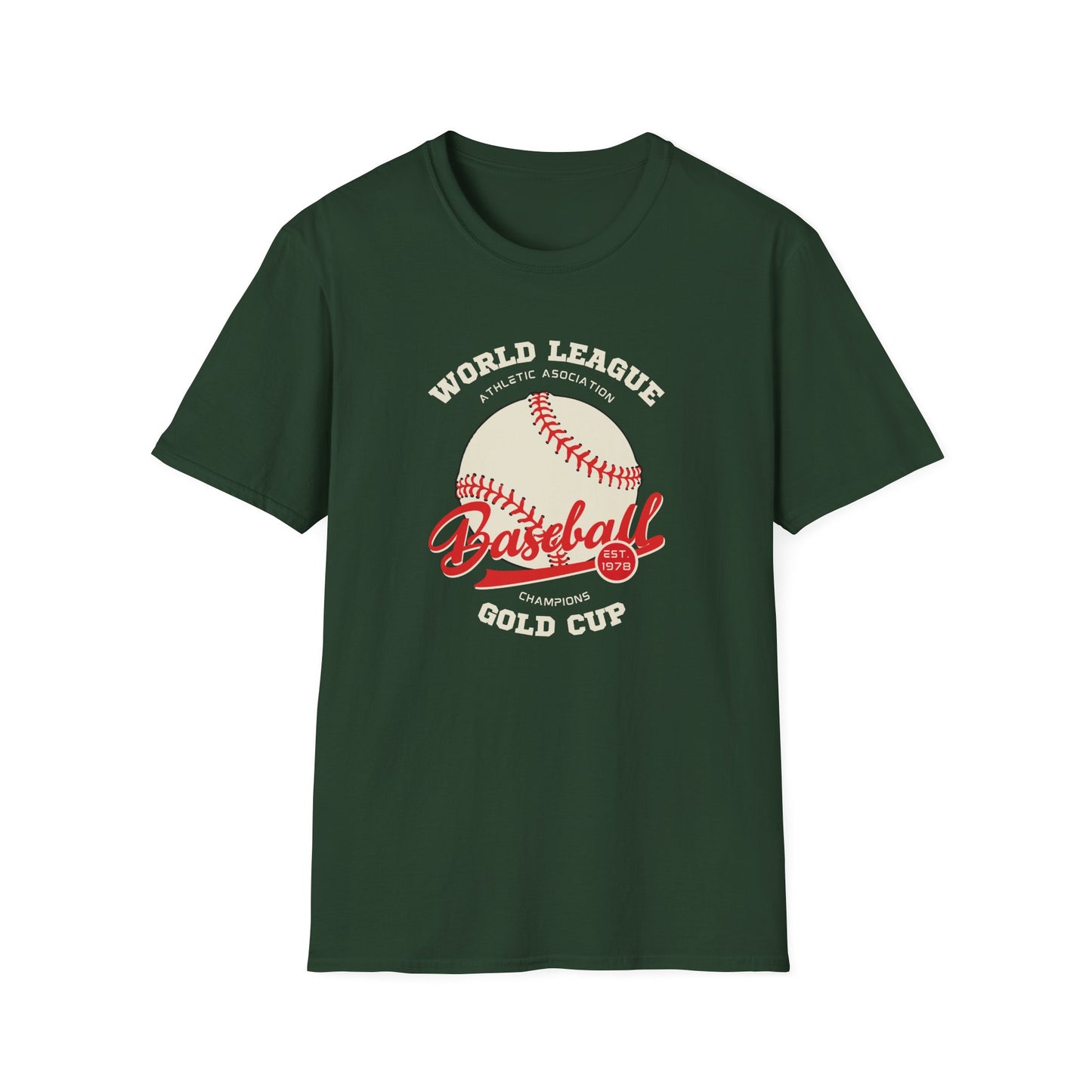 World League Athletic Asociation Baseball Champions Gold Cup T-Shirt