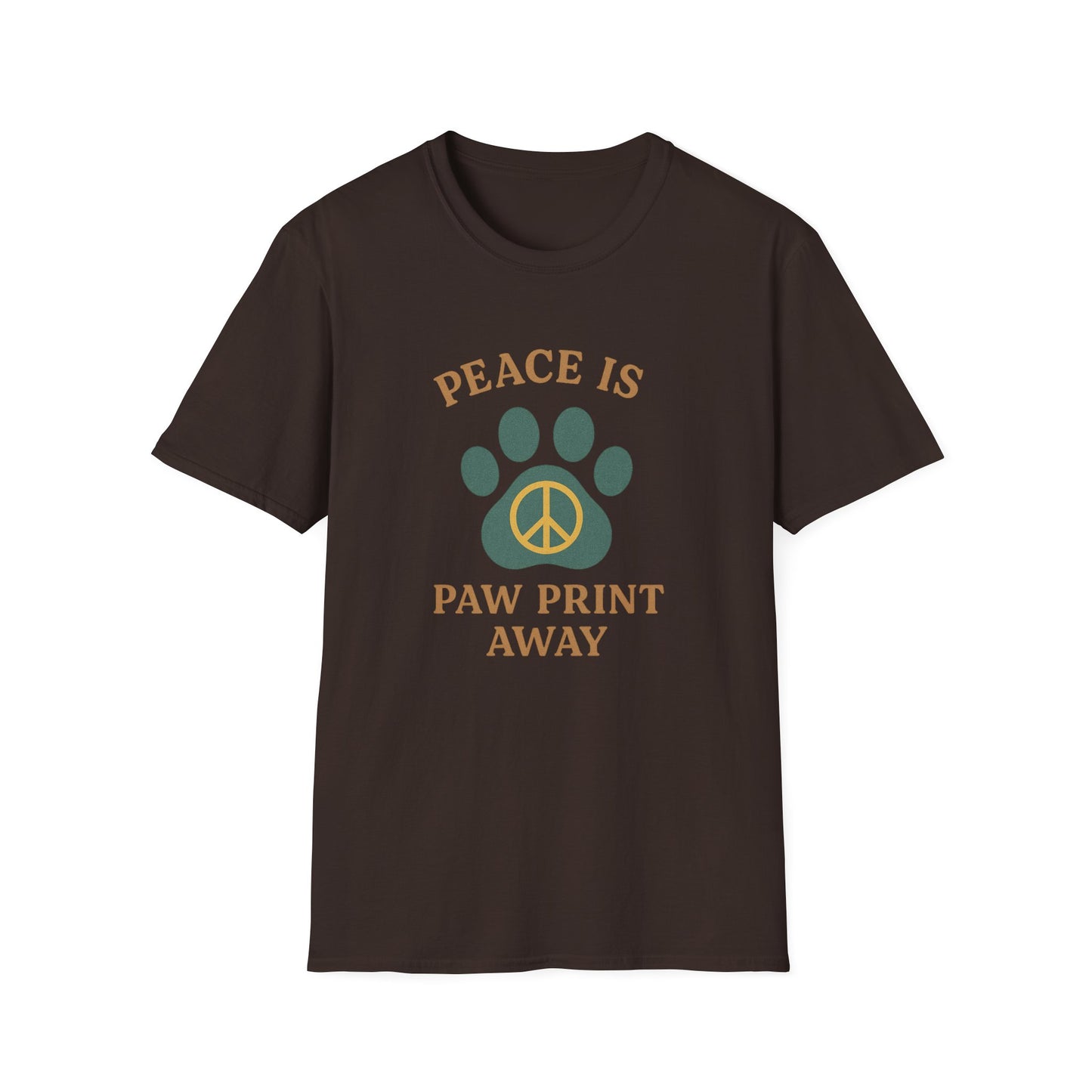 Peace Is Paw Print Away T-Shirt