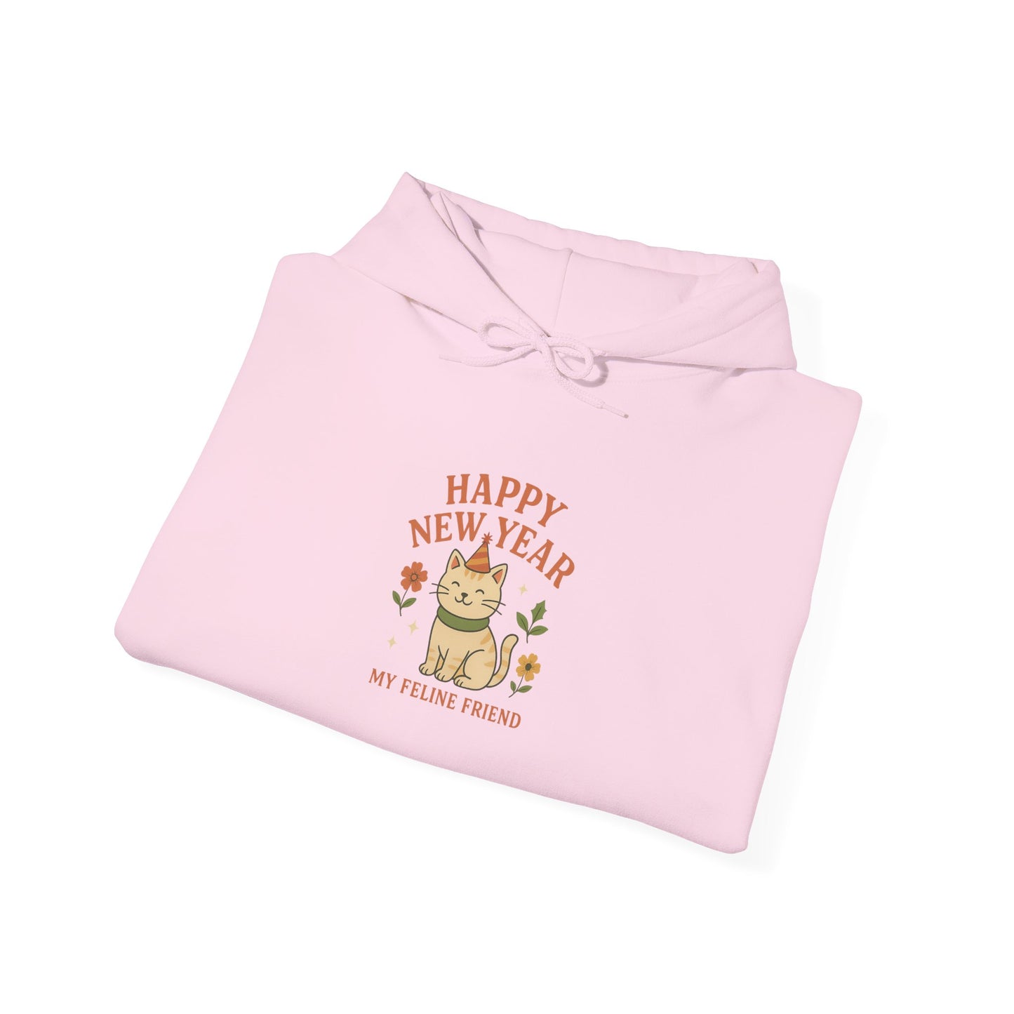 Happy New Year My Feline Friend Hoodie