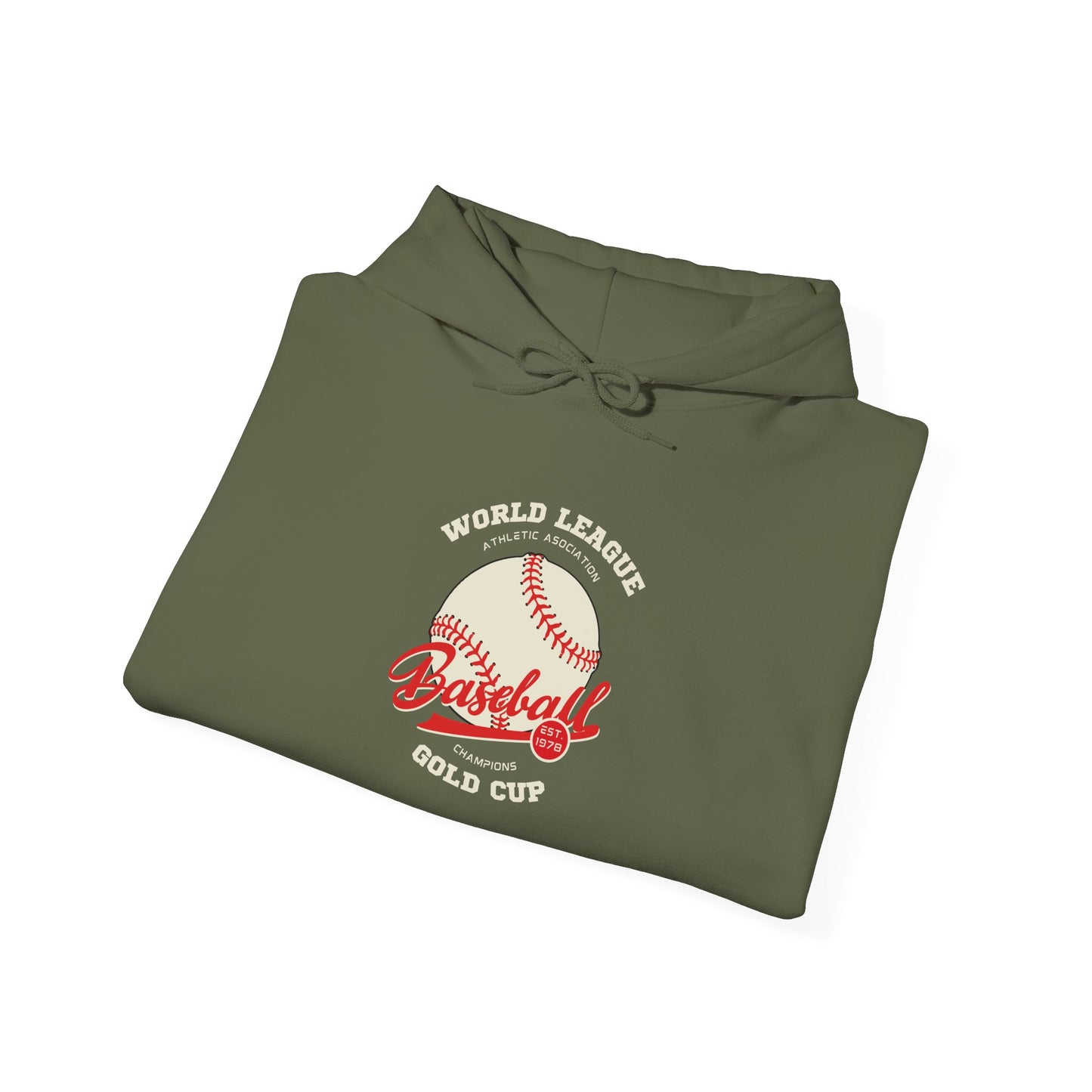World League Athletic Asociation Baseball Champions Gold Cup Hoodie