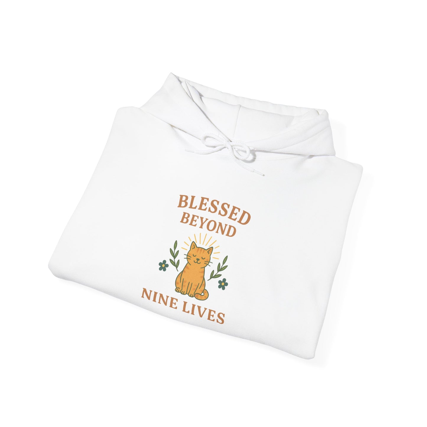 Blessed Beyond Nine Lives  Hoodie
