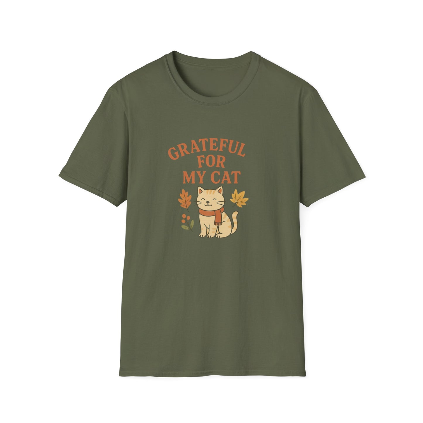 Grateful for My Cat T-Shirt
