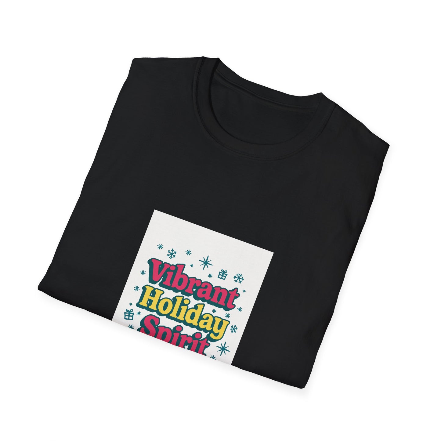 Vibrant Holiday Spirit T-Shirt