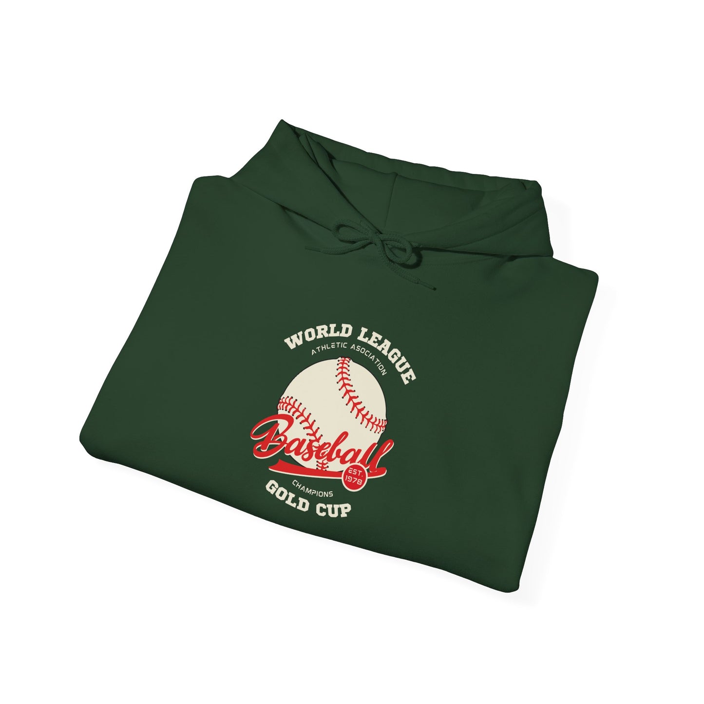 World League Athletic Asociation Baseball Champions Gold Cup Hoodie