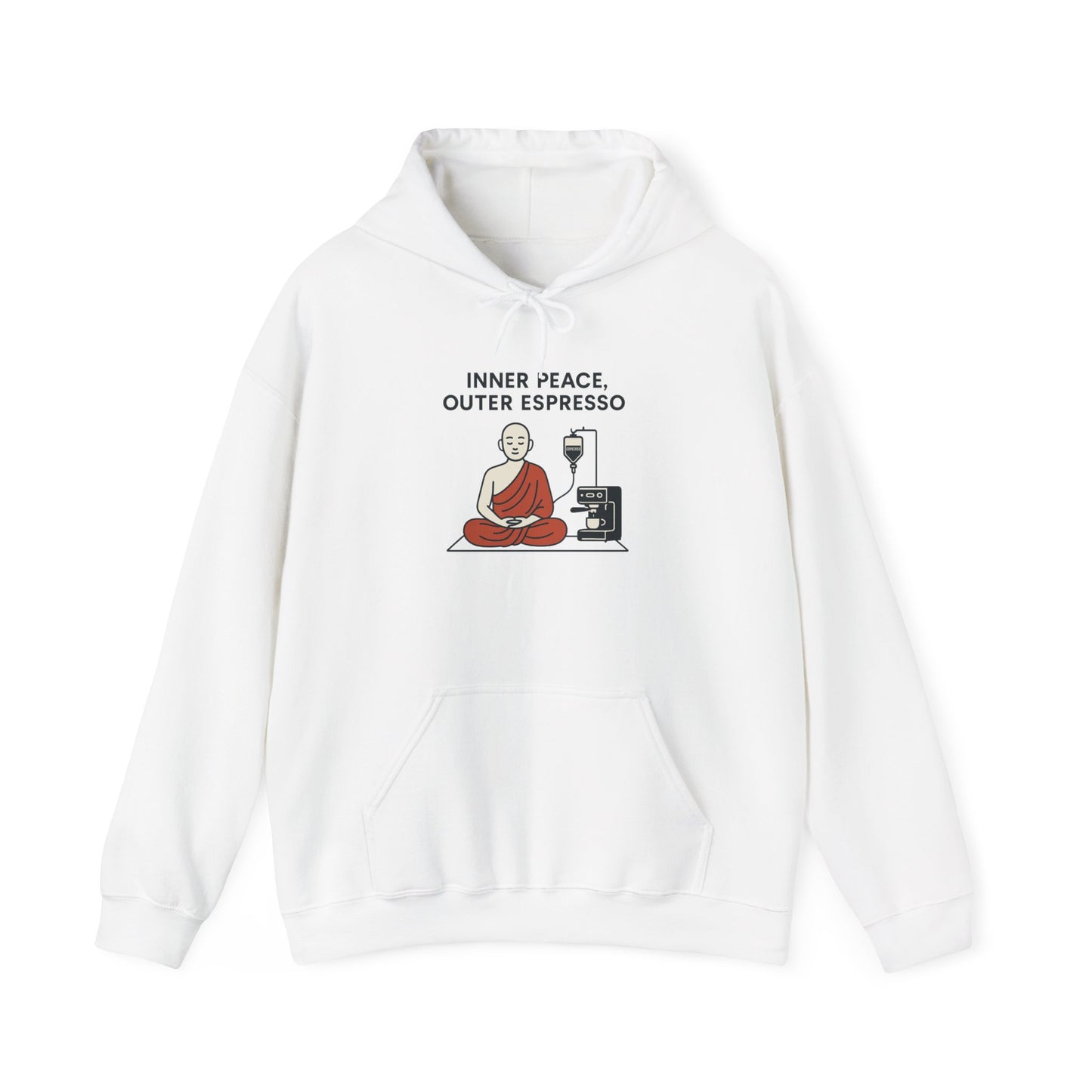 Inner Peace, Outer Espresso Hoodie