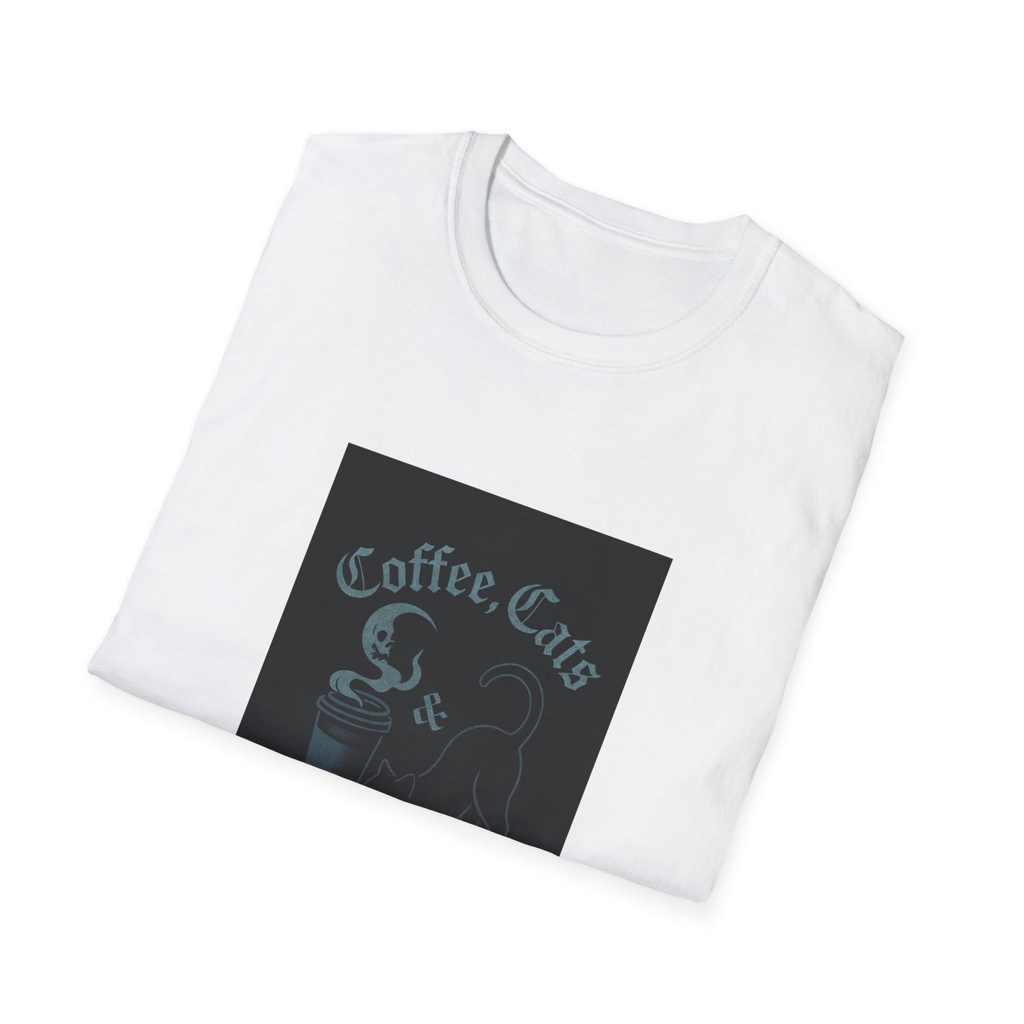 Coffee Cats & Midnight Chills T-Shirt
