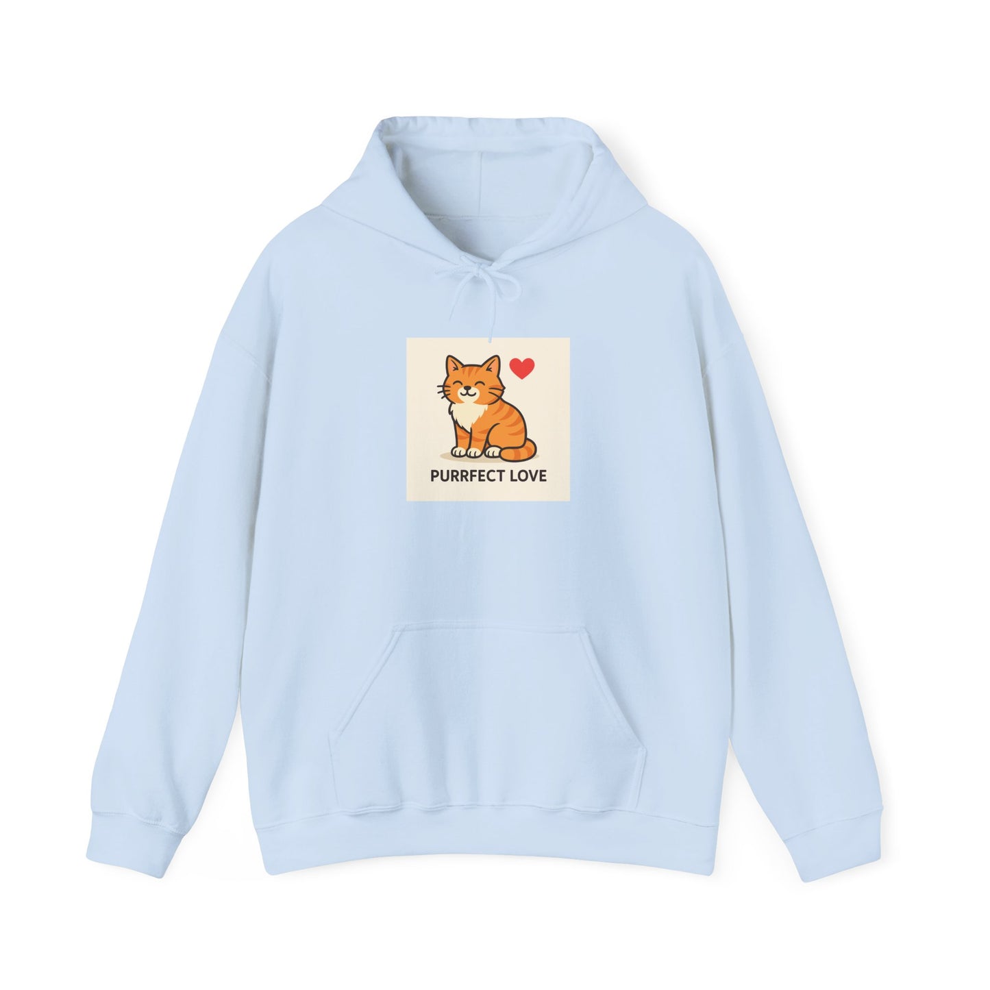 Cat Purrfect Love Hoodie