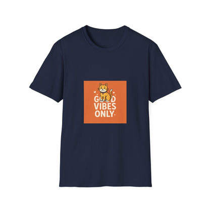 Cat Good Vibes Only T-Shirt
