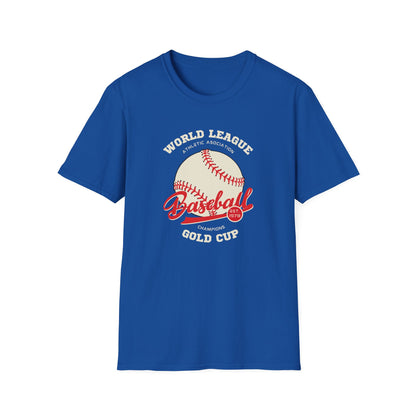 World League Athletic Asociation Baseball Champions Gold Cup T-Shirt