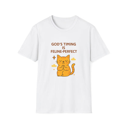God’s Timing Is Feline-Perfect T-Shirt