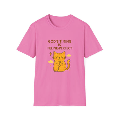 God’s Timing Is Feline-Perfect T-Shirt